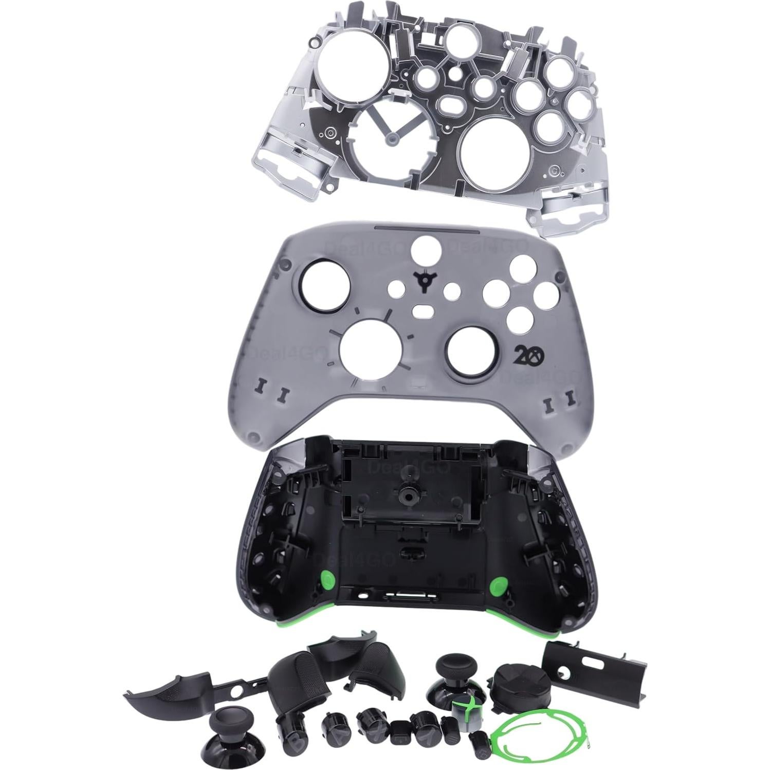 Kit Carcasa Deal4GO Xbox Series X|S 20 Aniversario Semi-Transp.