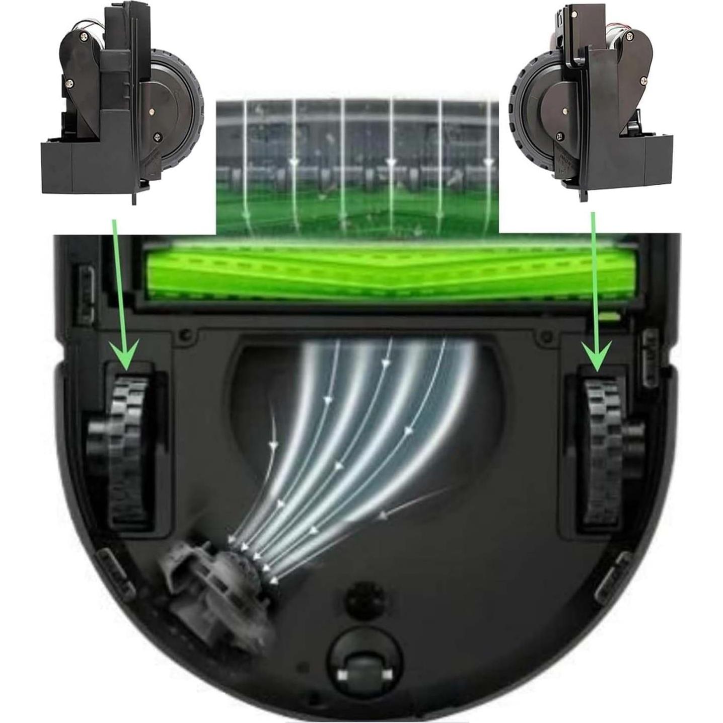 Piezas de Repuesto Rueda IRobot Roomba S9 S9+ S9 Plus