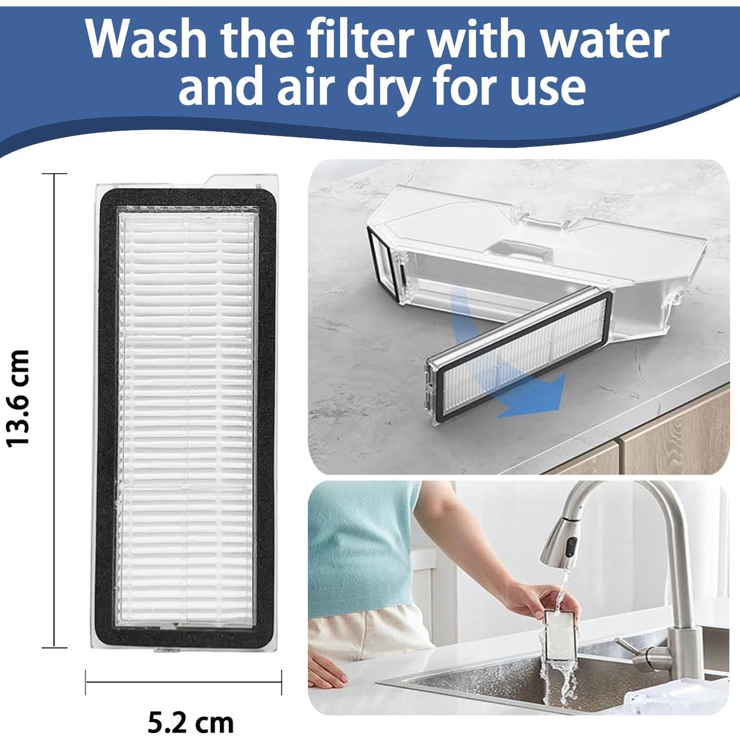 Kit de Reemplazo para Aspiradora Robot Roborock QV 35A QR 798