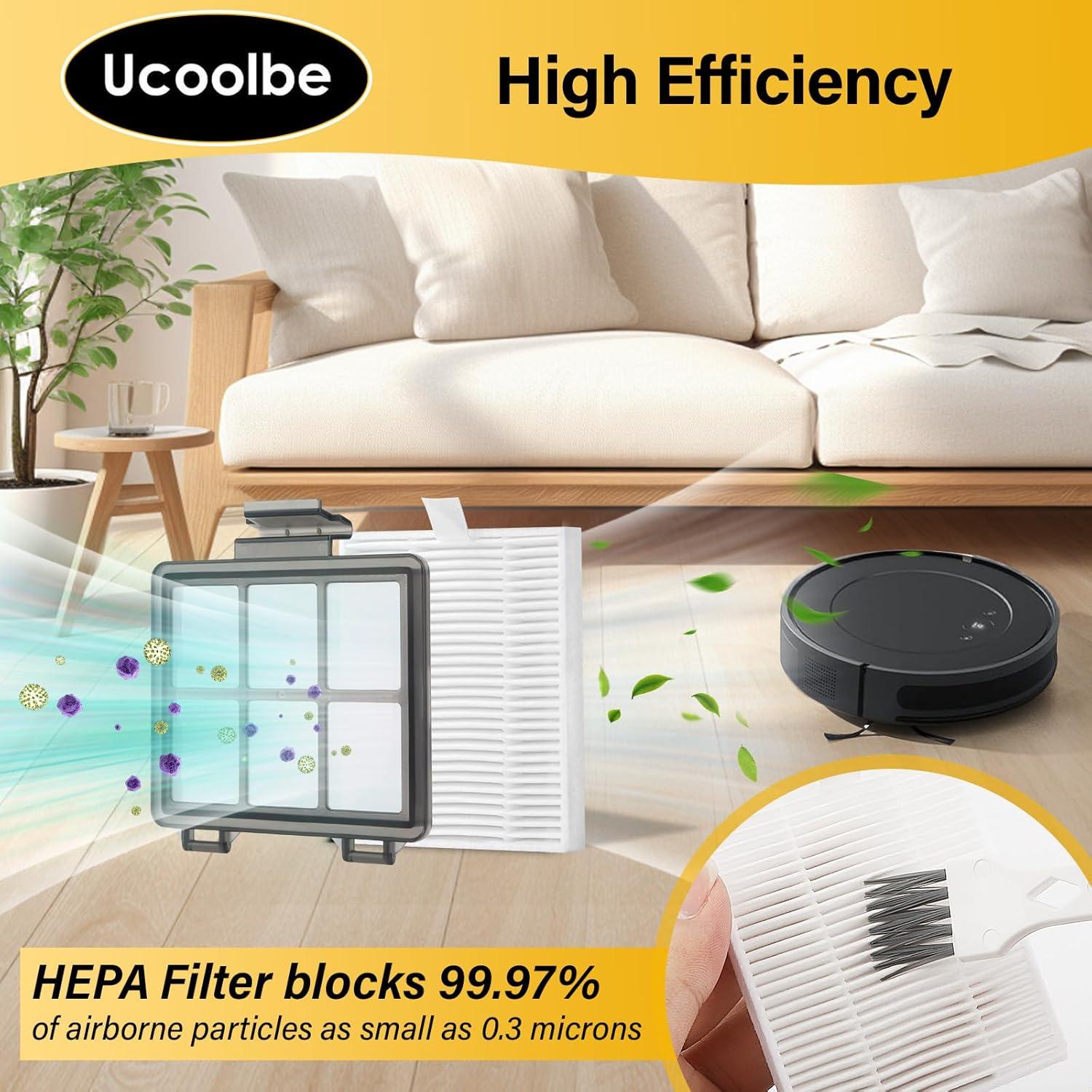 Kit de Repuesto Ucoolbe para iRobot Roomba Y0110 Y0140 - 14 Piezas