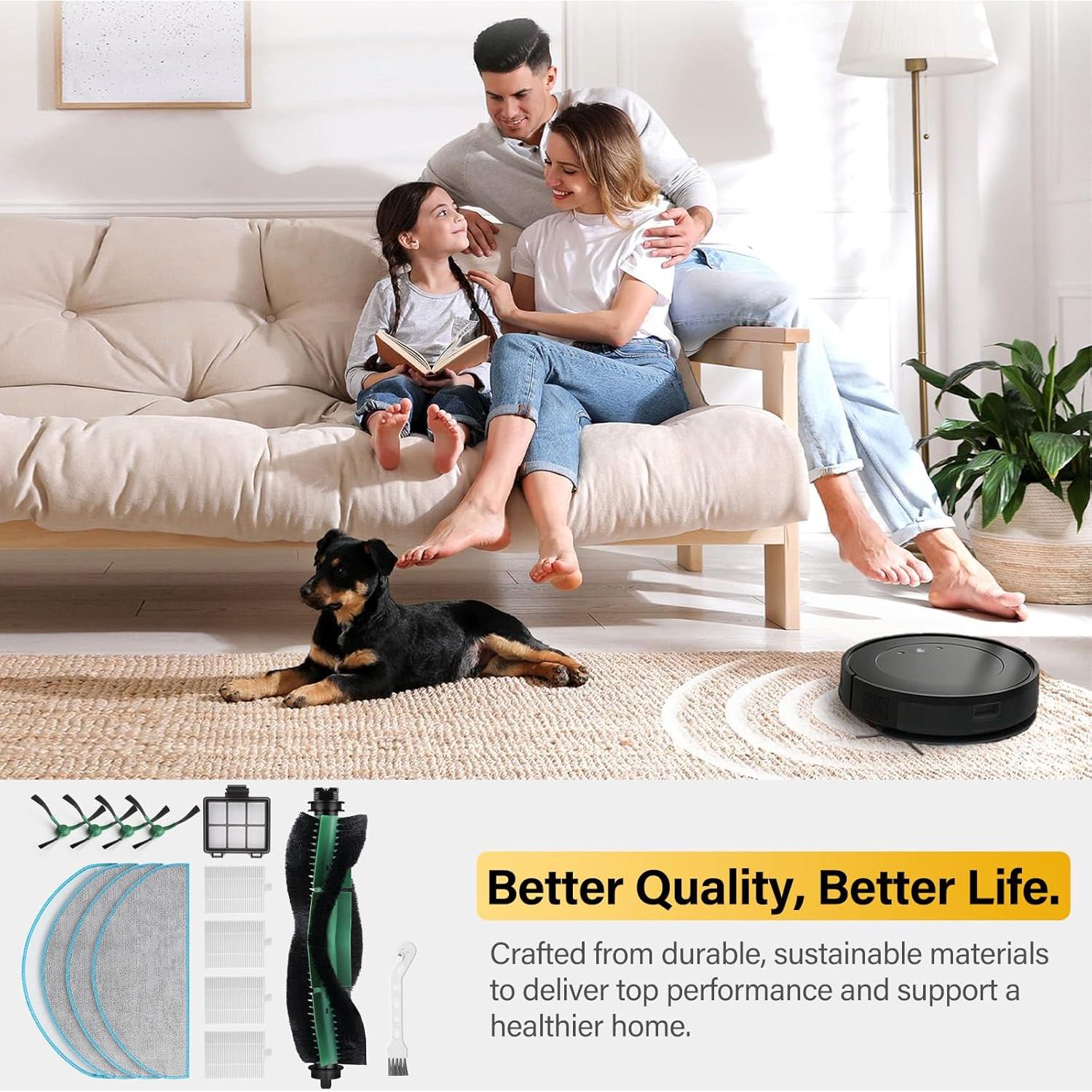 Kit de Repuesto Ucoolbe para iRobot Roomba Y0110 Y0140 - 14 Piezas