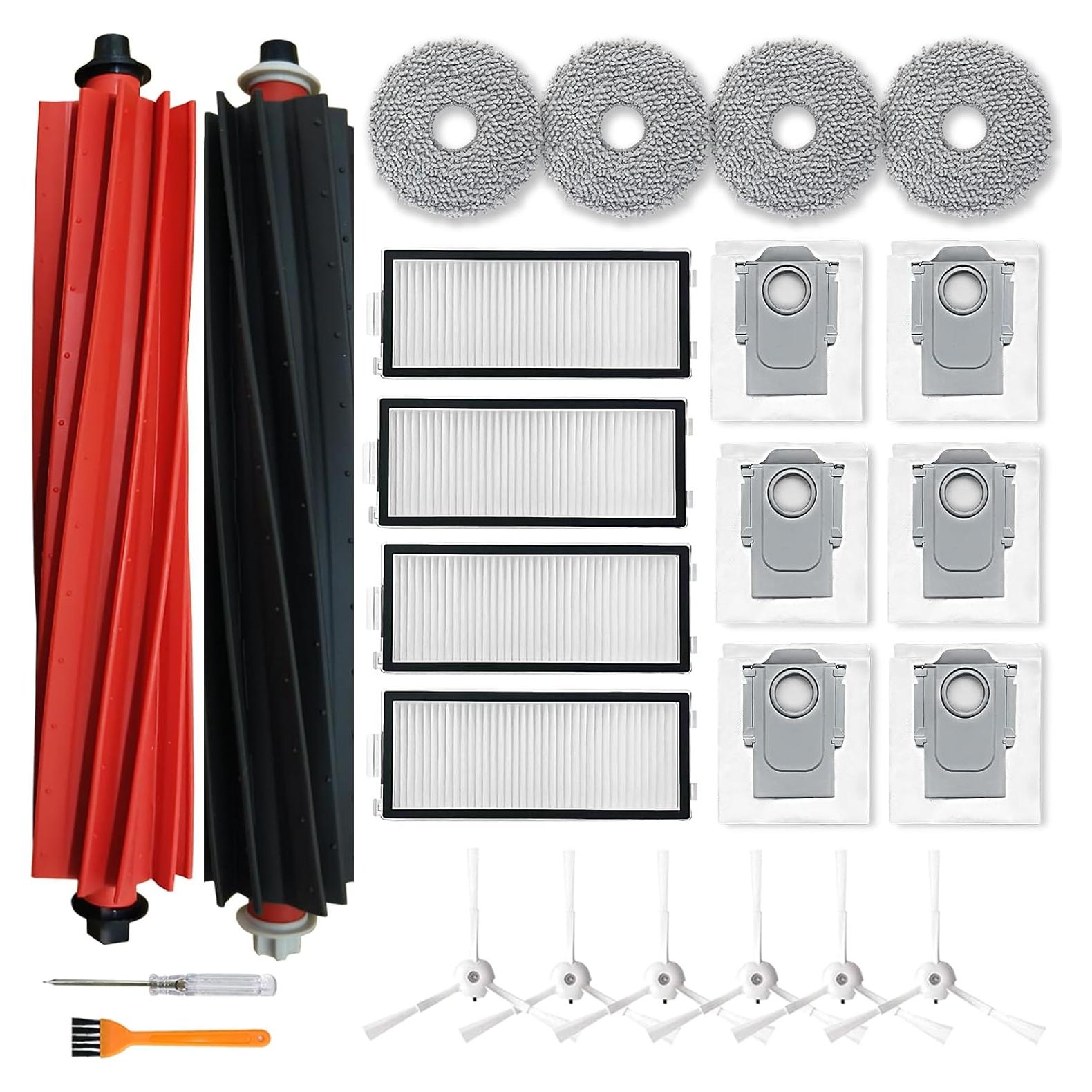 Kit de Accesorios Soniicmomo para Roborock Qrevo Master - 24 Piezas