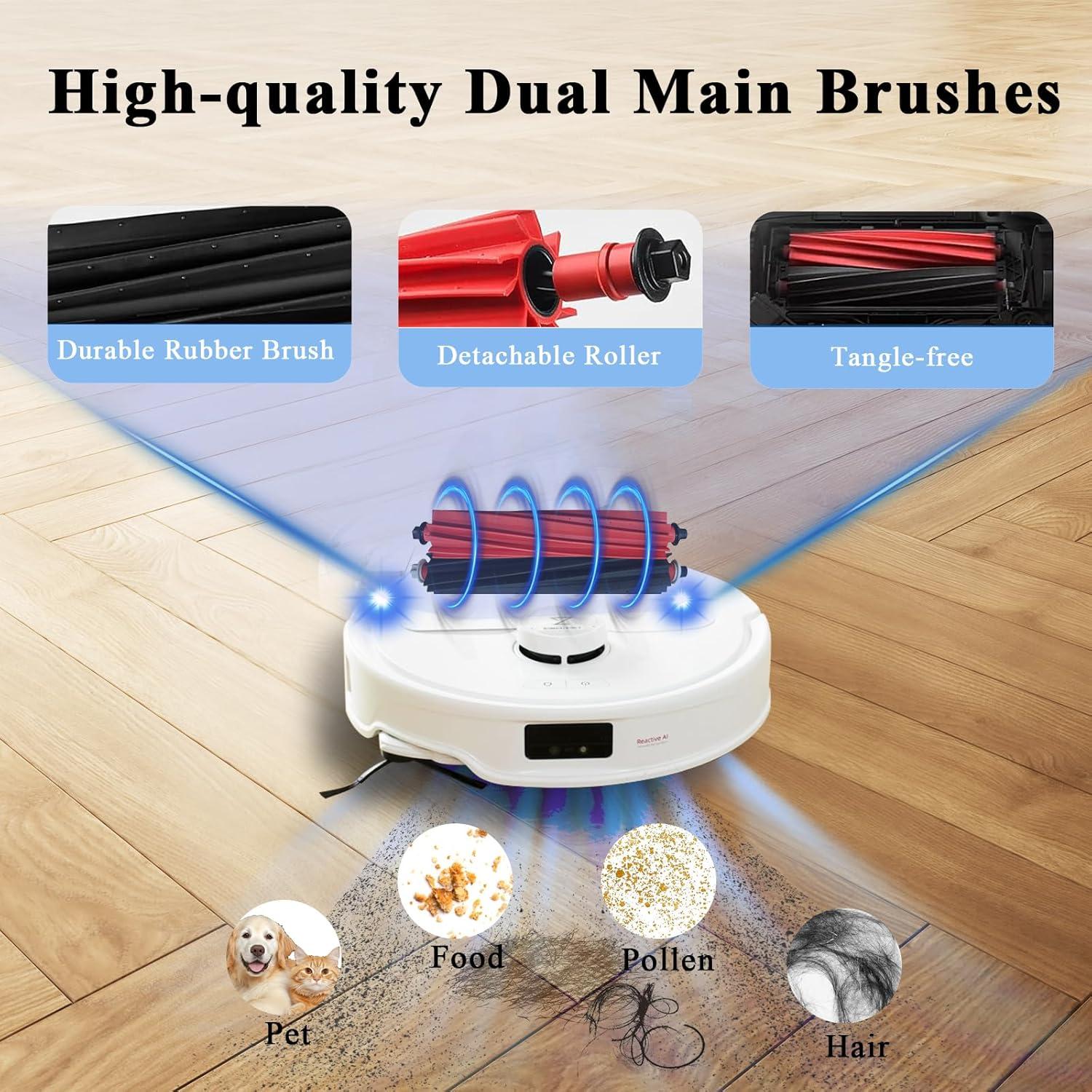 Kit de Accesorios Soniicmomo para Roborock Qrevo Master - 24 Piezas