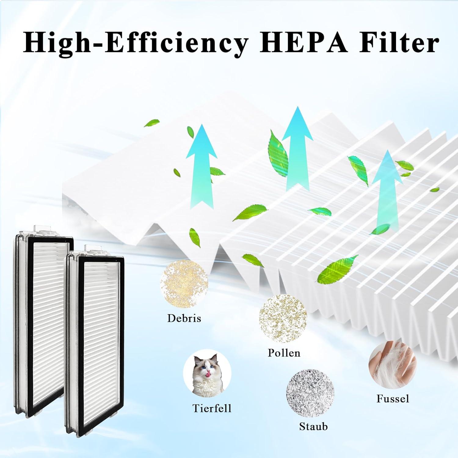 Kit de Accesorios Soniicmomo para Roborock Qrevo Master - 24 Piezas