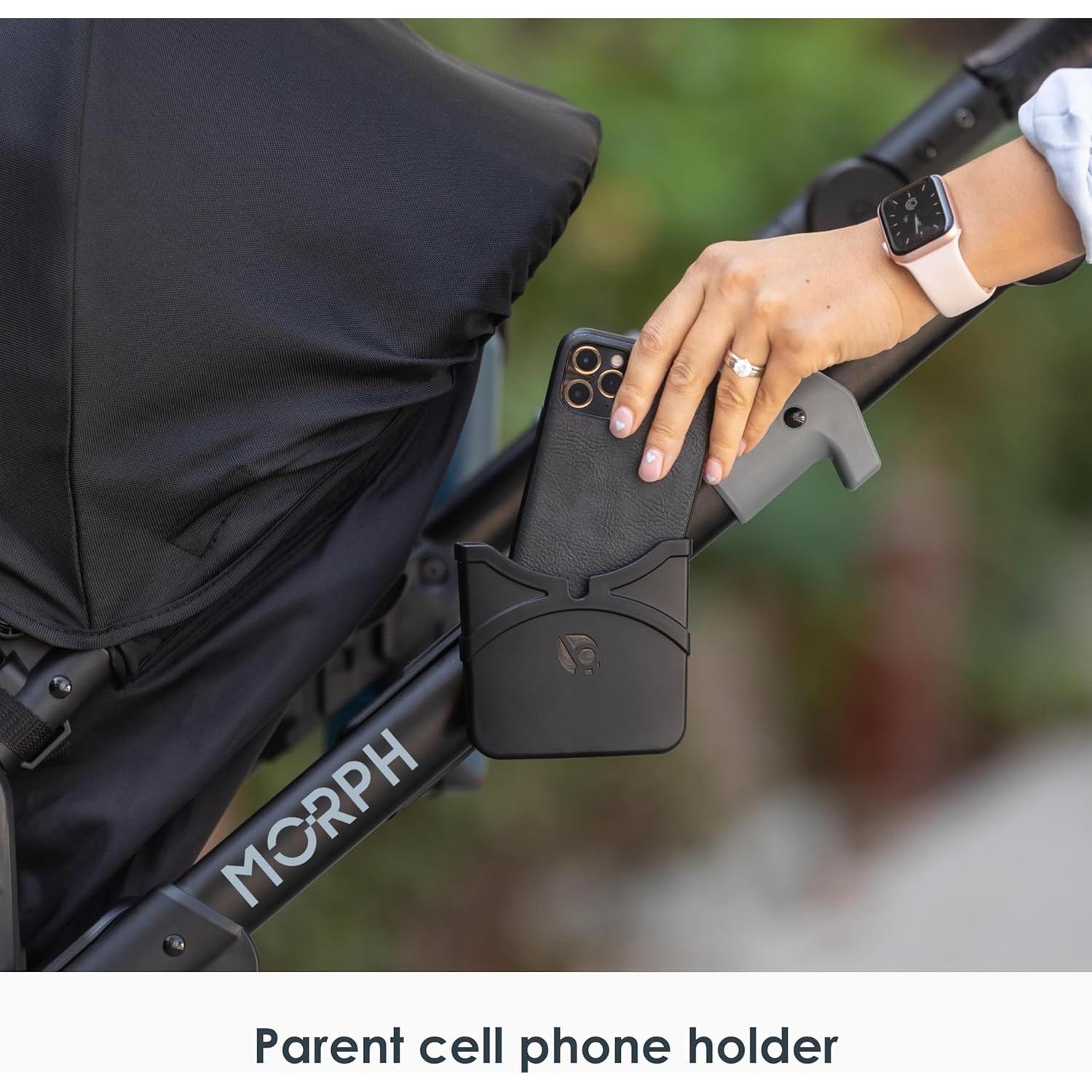 Carriola Modular Baby Trend Morph Doble Ajustable Negro