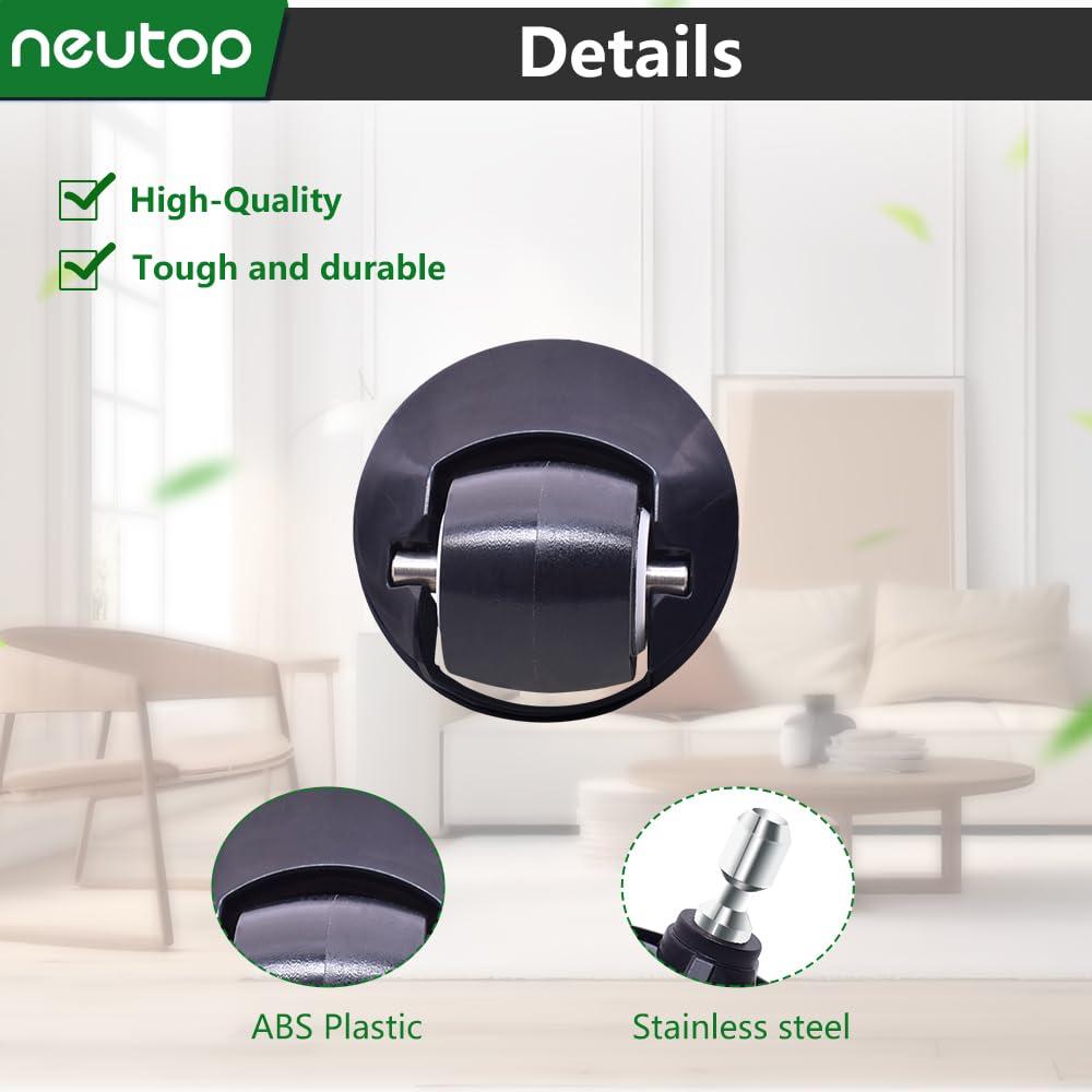 Ruedas Frontales de Reemplazo Neutop para iRobot Roomba S9/S9+ - Paquete de 2