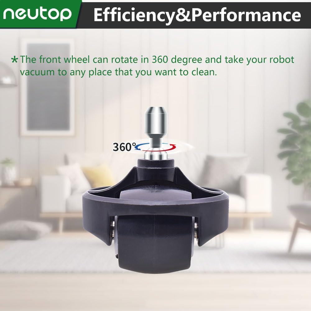 Ruedas Frontales de Reemplazo Neutop para iRobot Roomba S9/S9+ - Paquete de 2