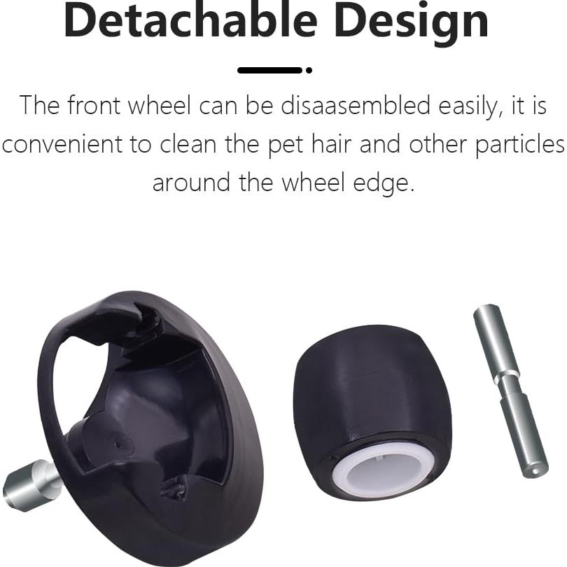 Ruedas Frontales de Reemplazo Neutop para iRobot Roomba S9/S9+ - Paquete de 2