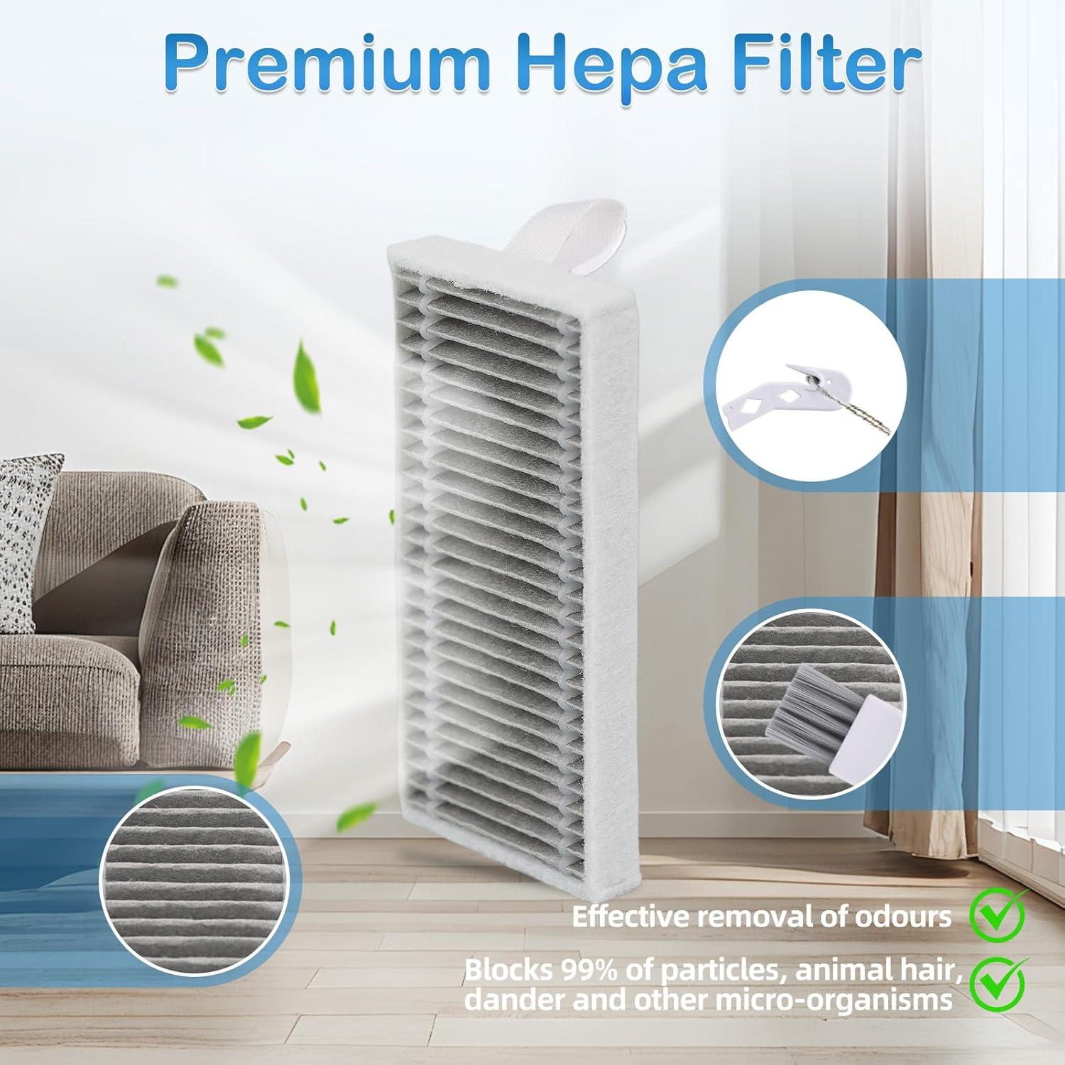 Kit de Repuesto Ecovacs Deebot X8 Pro Omni y Yeedi S14 Plus