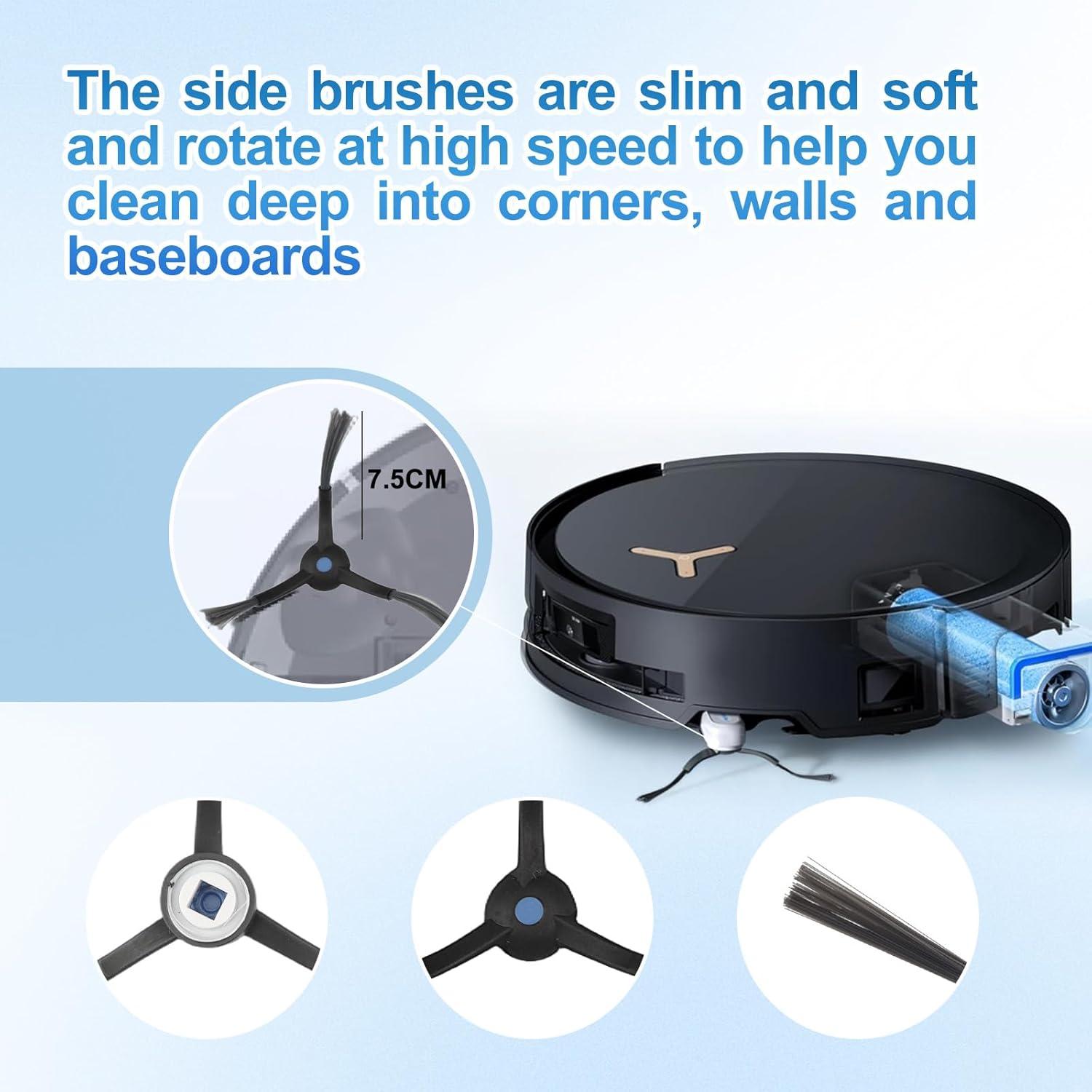 Kit de Repuesto Ecovacs Deebot X8 Pro Omni y Yeedi S14 Plus