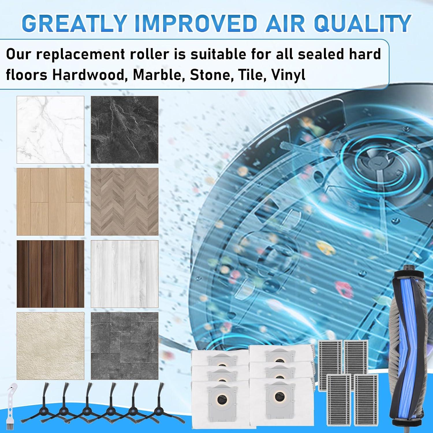 Kit de Repuesto Ecovacs Deebot X8 Pro Omni y Yeedi S14 Plus