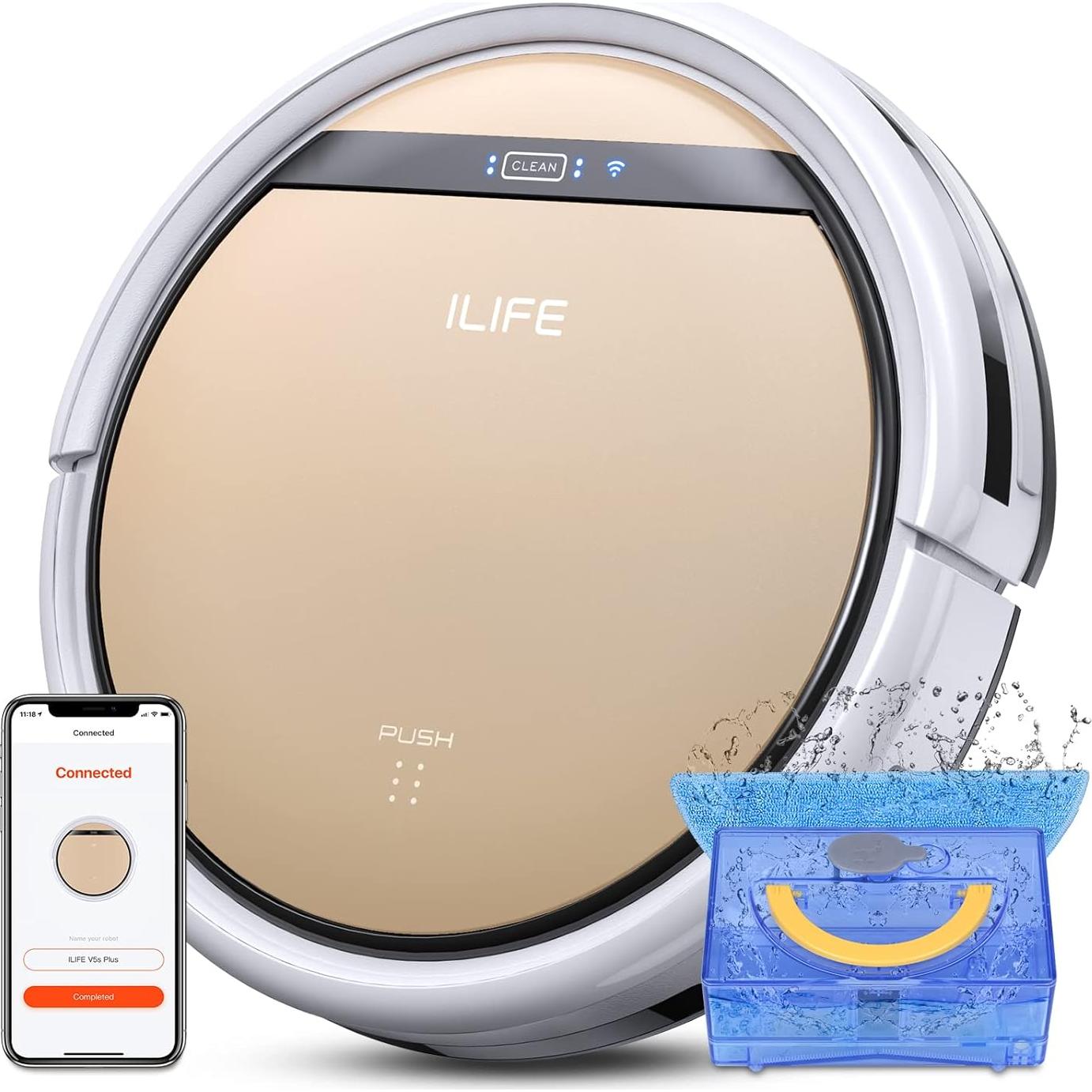 Aspiradora Robot ILIFE V5s Plus con Filtros Reemplazo 10pcs