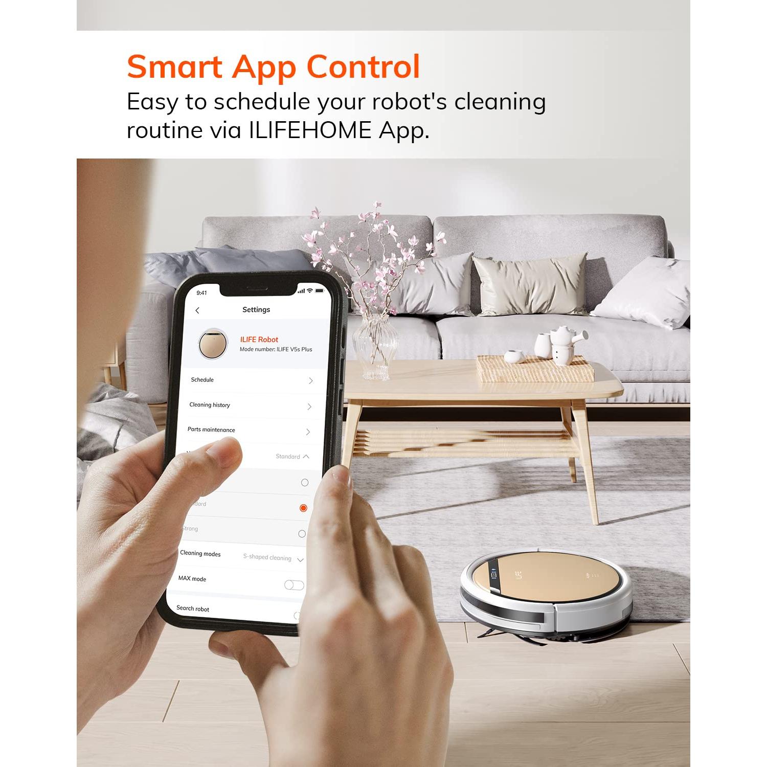 Aspiradora Robot ILIFE V5s Plus con Filtros Reemplazo 10pcs