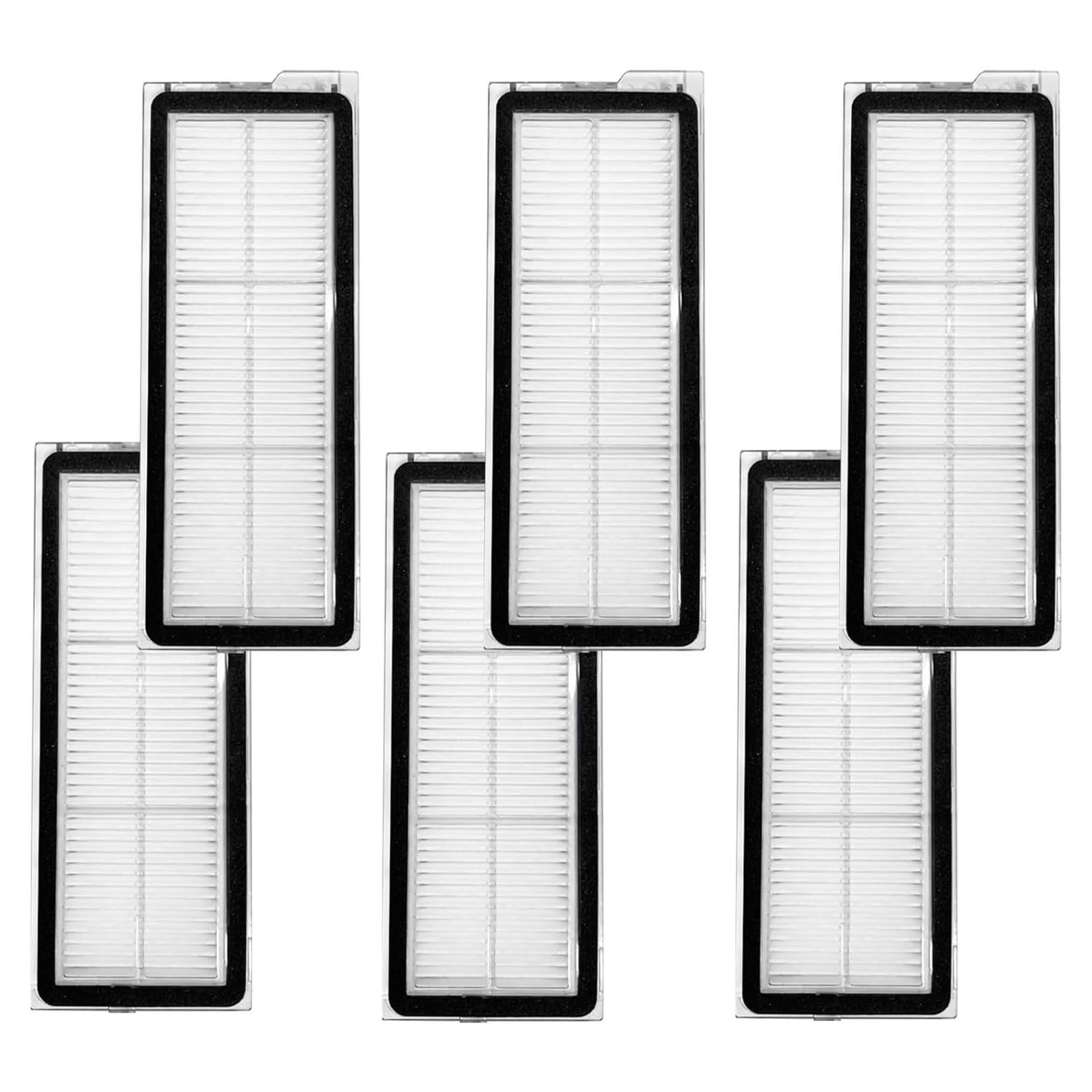 Filtro HEPA Soniicmomo Compatible con Roborock Qrevo - Paquete de 6