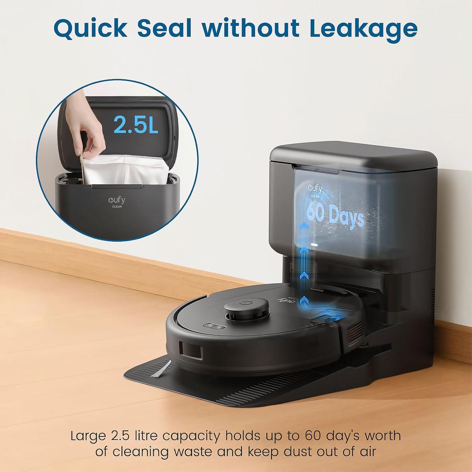 Paquete de 12 bolsas de polvo 2.5L para aspiradora Eufy L50/L60