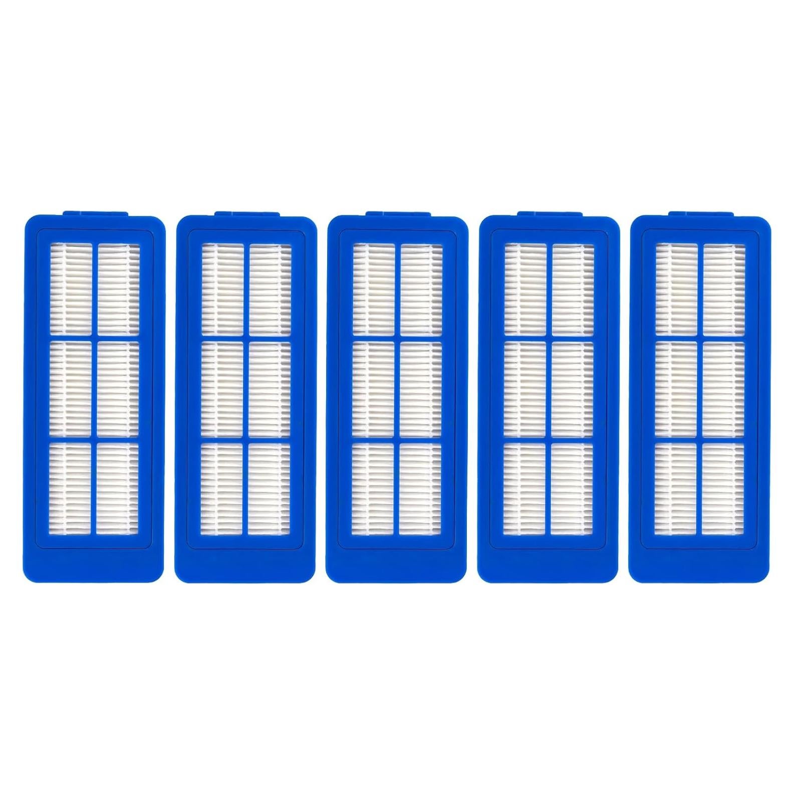 (5 Pack) Replacement HEPA Filter Compatible with eufy RoboVac 11S Max/ 15C Max/ 30C Max/ G10/ G10 Hybrid/ G20/ G30/ G30 Edge/ G30 Hybrid, HEPA Filters Accessories Kit, Vacuum Filter