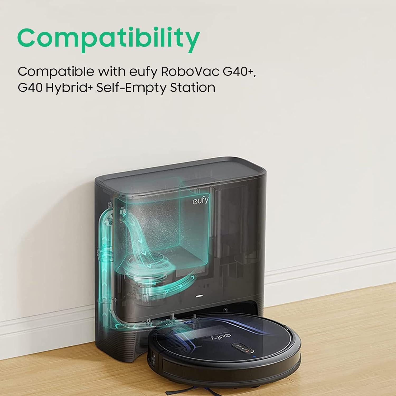 10 Bolsas de Polvo Leemoen para eufy RoboVac G35+ G40+