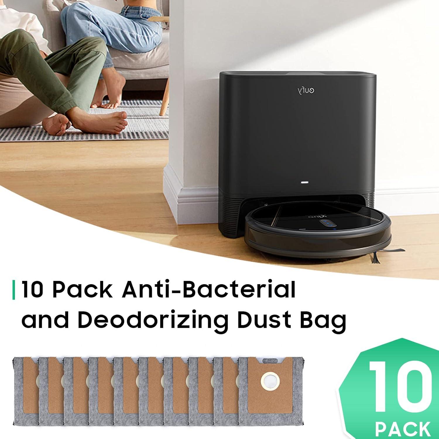 10 Bolsas de Polvo Leemoen para eufy RoboVac G35+ G40+