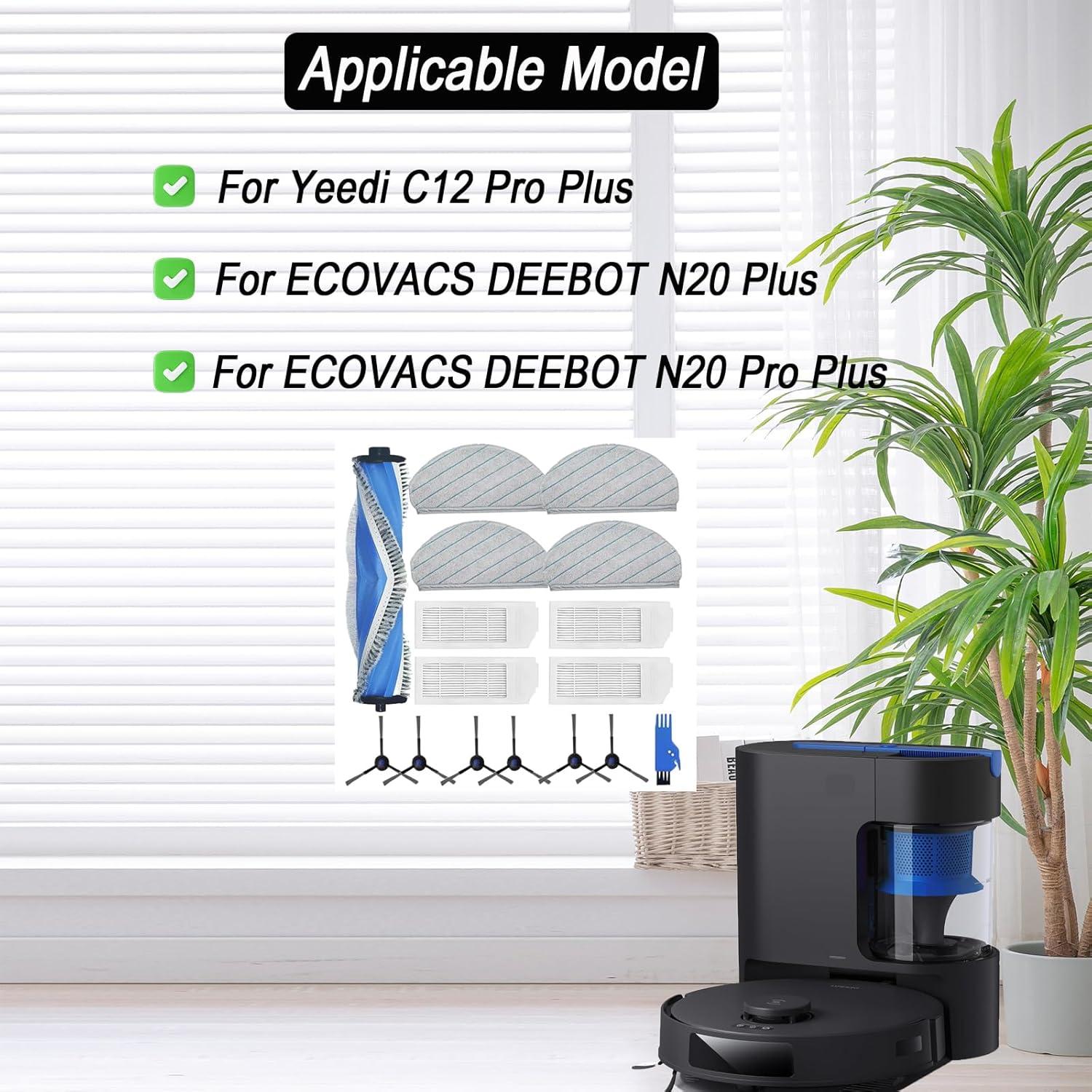 Kit de Accesorios para Aspiradora ECOVACS DEEBOT N20 Plus - Frexusuent