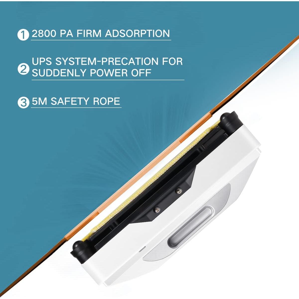 Robot Limpiador de Ventanas Home Times con Spray Automático