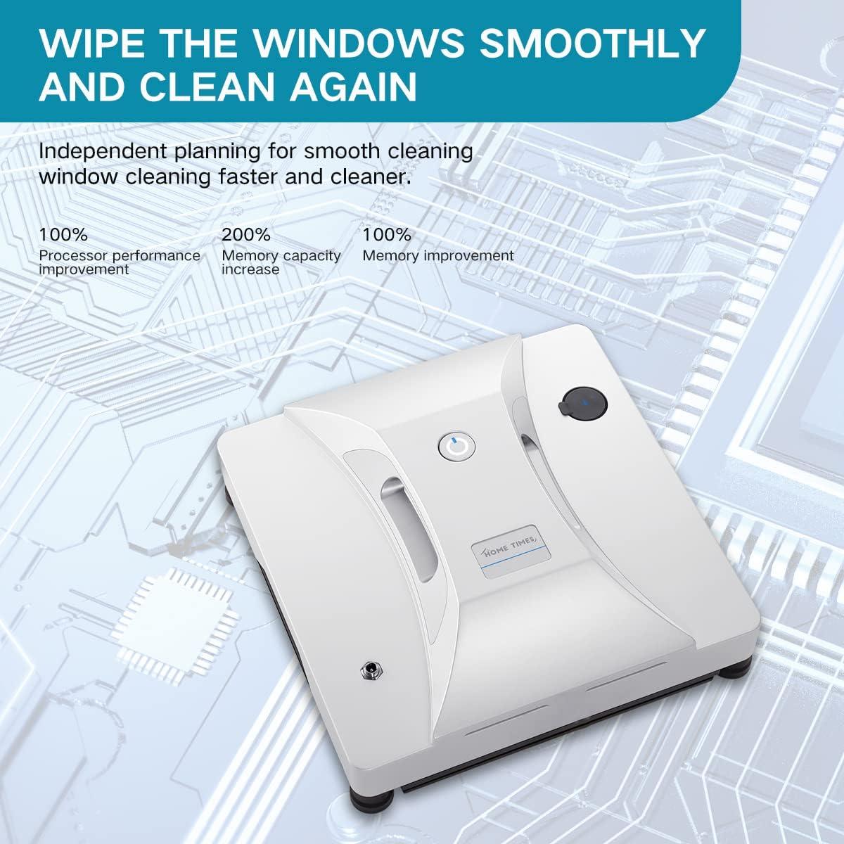 Robot Limpiador de Ventanas Home Times con Spray Automático