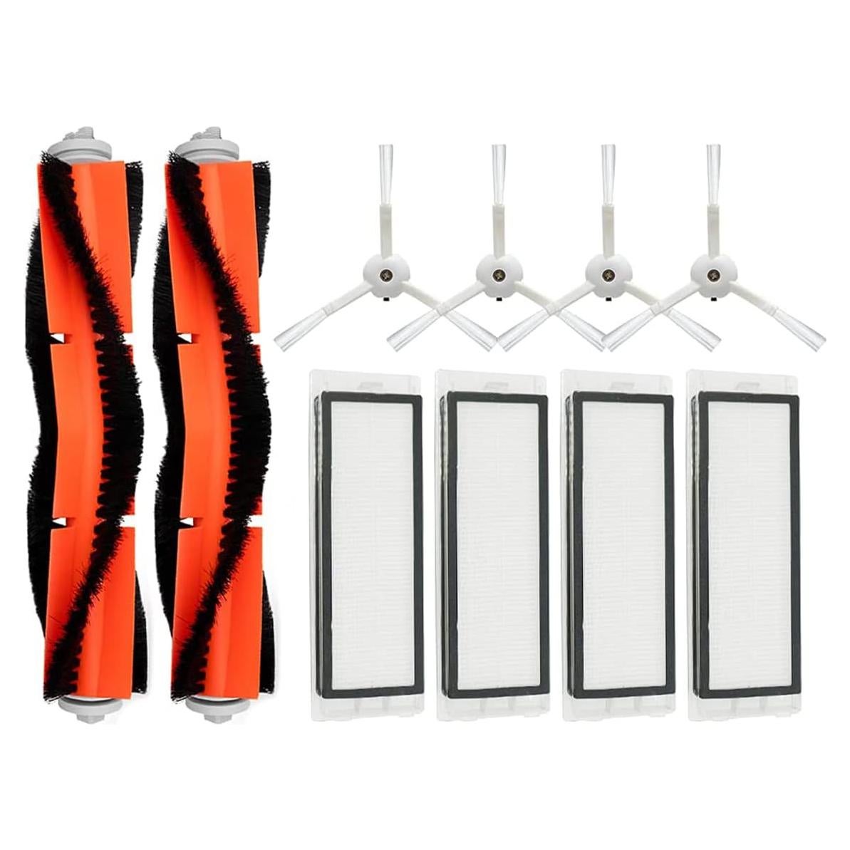 Accesorios para Aspiradora Xiaomi Roborock WuYan - 4 Filtros HEPA y 6 Cepillos