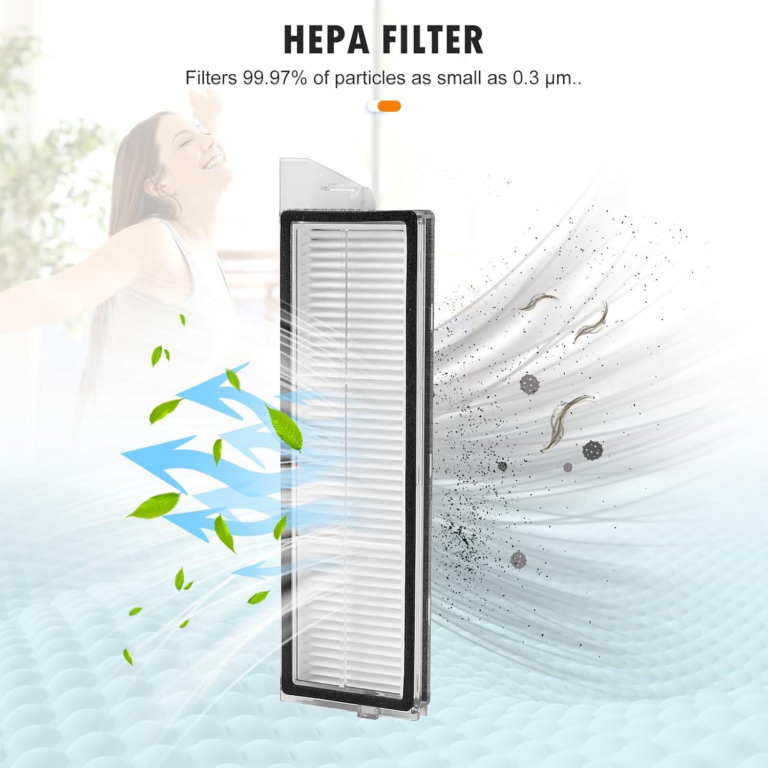 Kit de Accesorios 27PCS para Aspiradora Roborock S8 MaxV Ultra