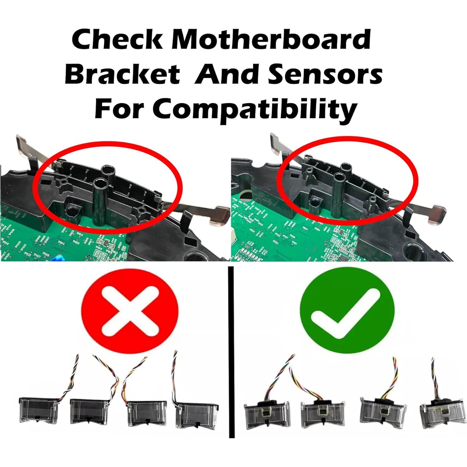 Replacement PCB Circuit Board Motherboard for Shark AI Ultra RV2400WD RV2410WD RV2600WA RV2600WD RV2610WA RV2610WACA RV2610WD RV2610WDCA RV2620WD RV2620WFUS Robot Vacuum Cleaner