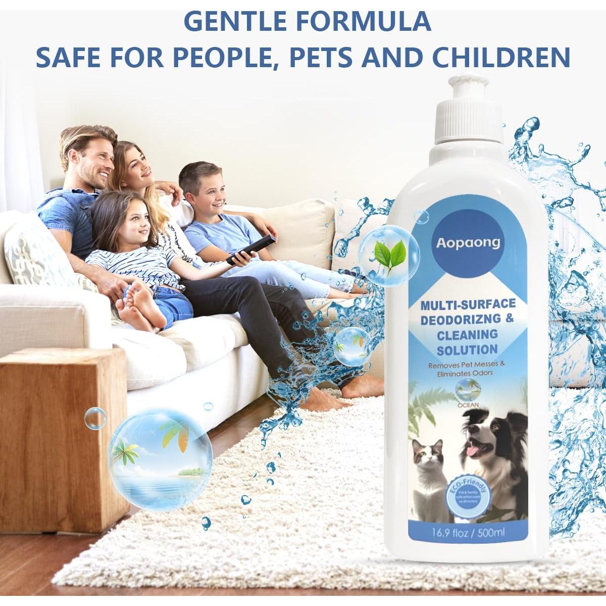 Limpiador de Pisos Multi-Superficie Aopaong 500ml Aroma Oceánico