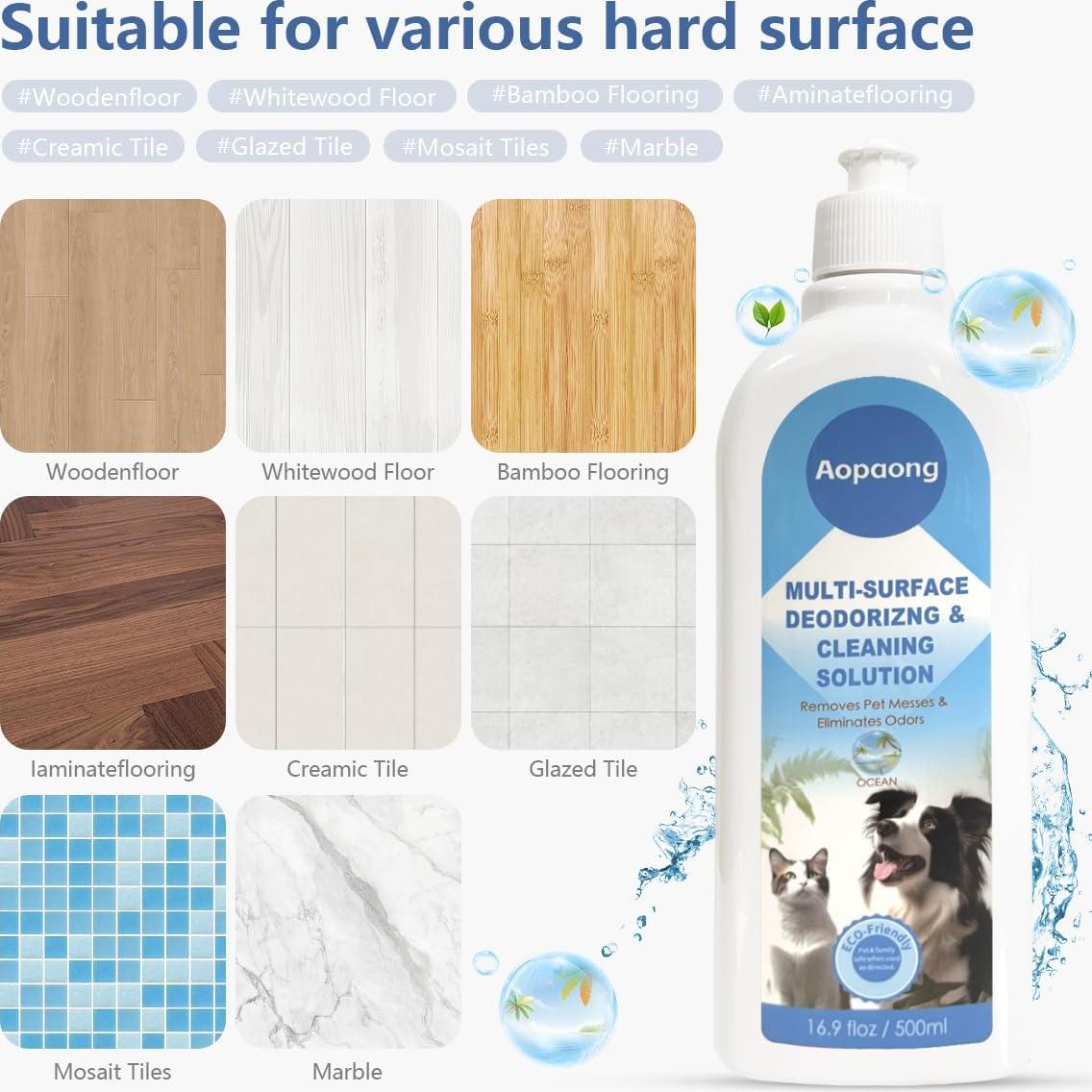 Limpiador de Pisos Multi-Superficie Aopaong 500ml Aroma Oceánico