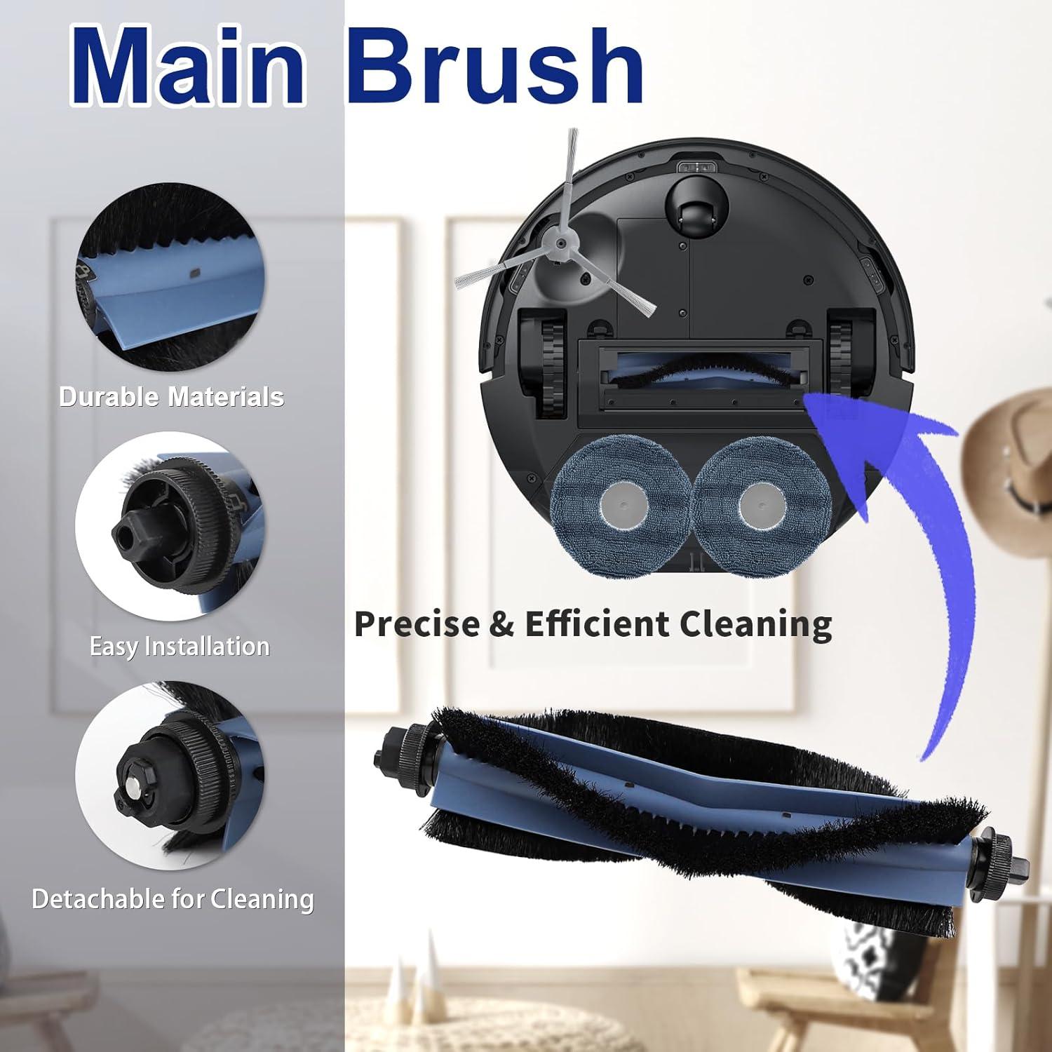 23 Piezas Accesorios Eufy Omni C20 - Cepillos, Filtros y Mopa