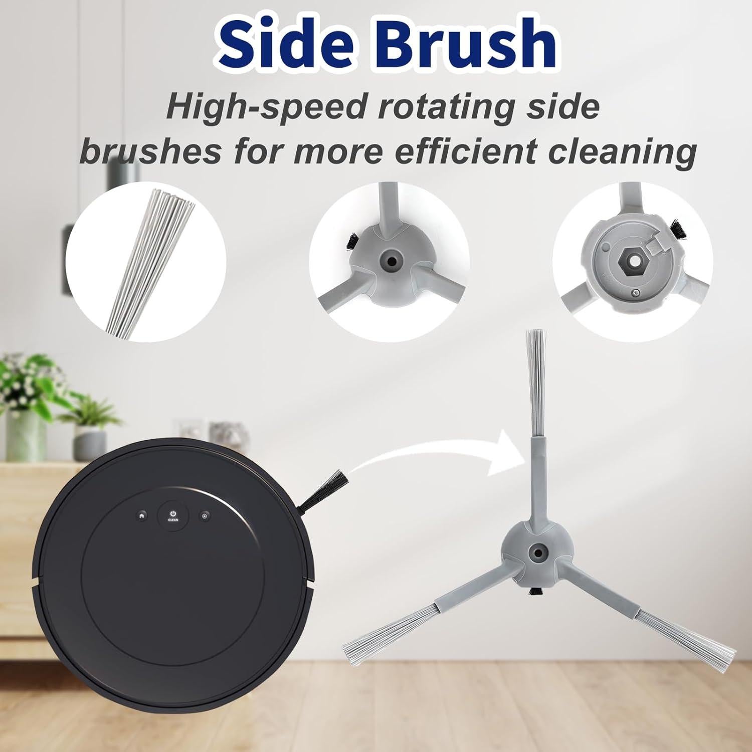 23 Piezas Accesorios Eufy Omni C20 - Cepillos, Filtros y Mopa