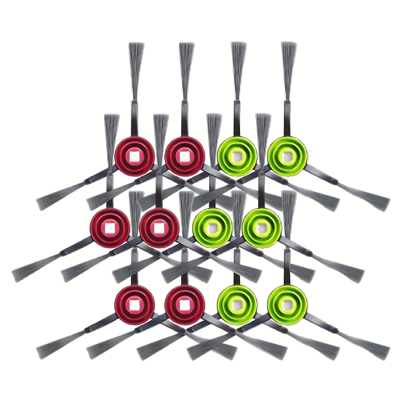 12 Cepillos Laterales Reemplazo Ecovacs Deebot OZMO T8, T9, N8