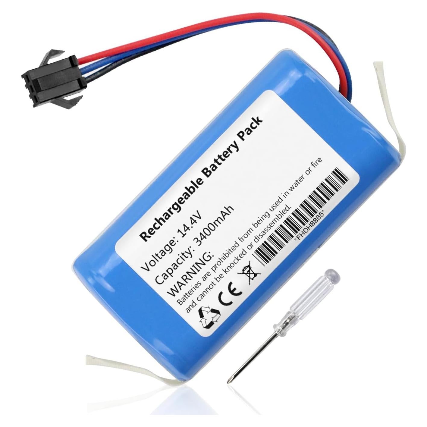 Batería Recargable MULS 3400mAh 14.4V para AIRROBO P20