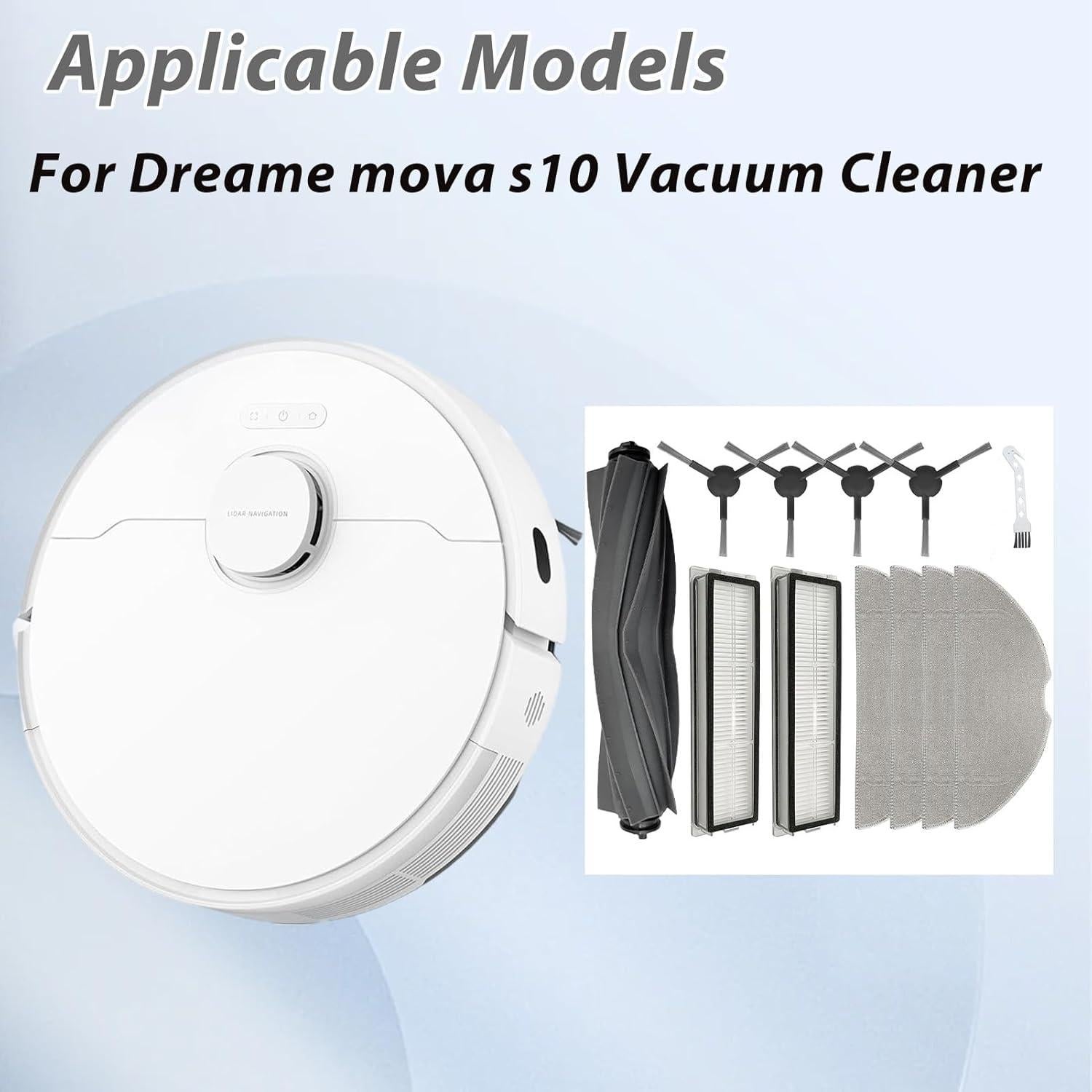 Kit de Accesorios para Aspiradora Dreame Mova S10 - 12 Piezas