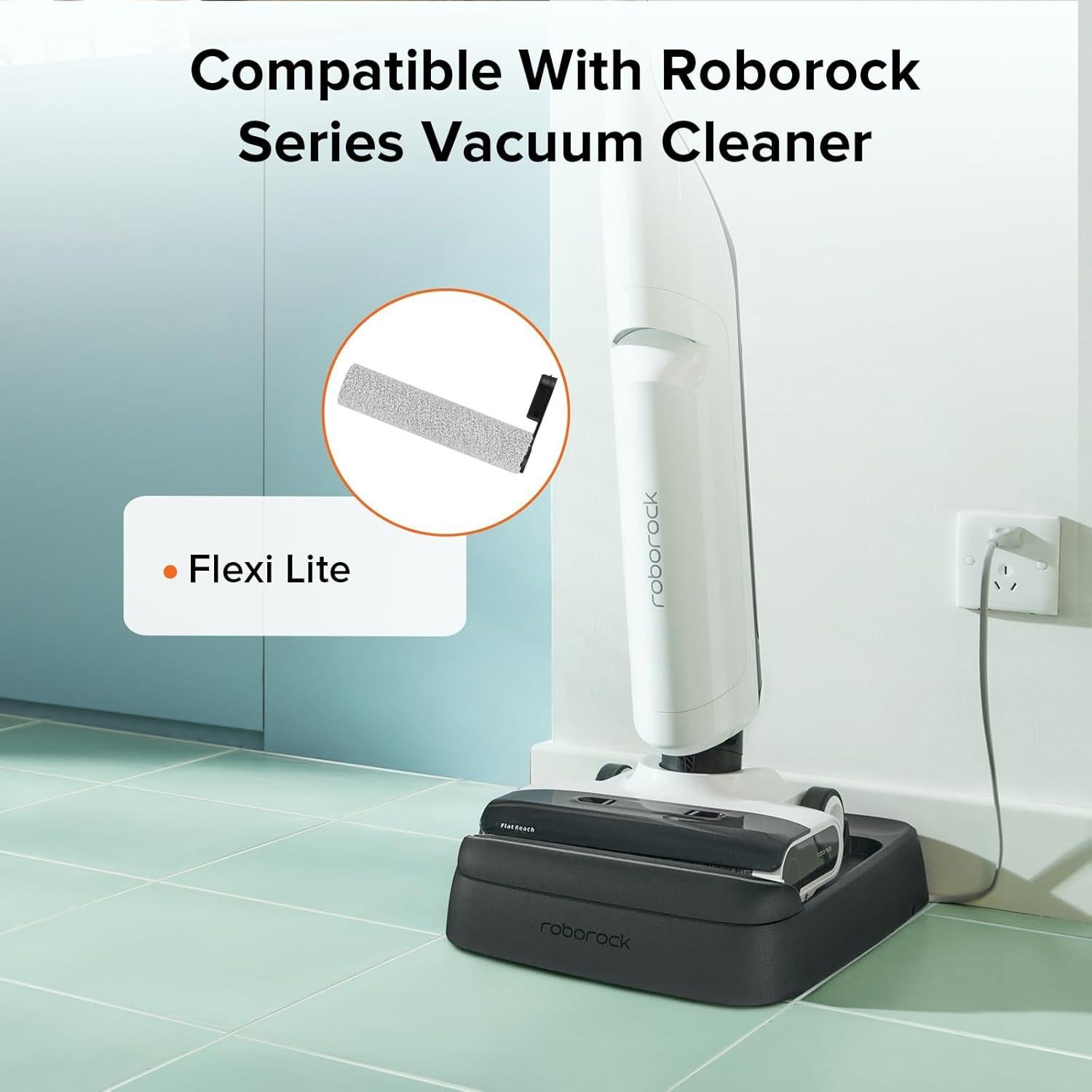 Cepillo de Rodillo Suave Roborock para Aspiradora Húmeda y Seca