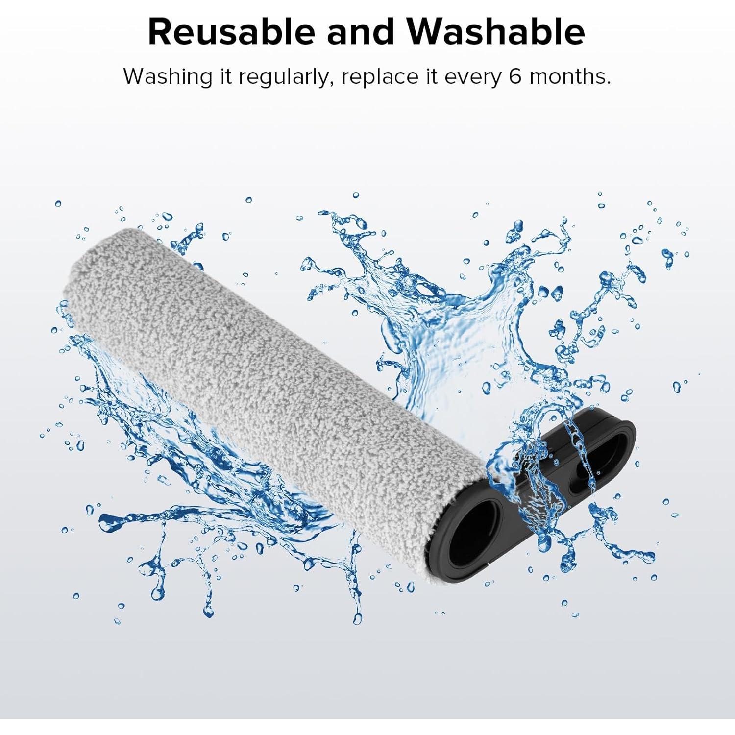 Cepillo de Rodillo Suave Roborock para Aspiradora Húmeda y Seca