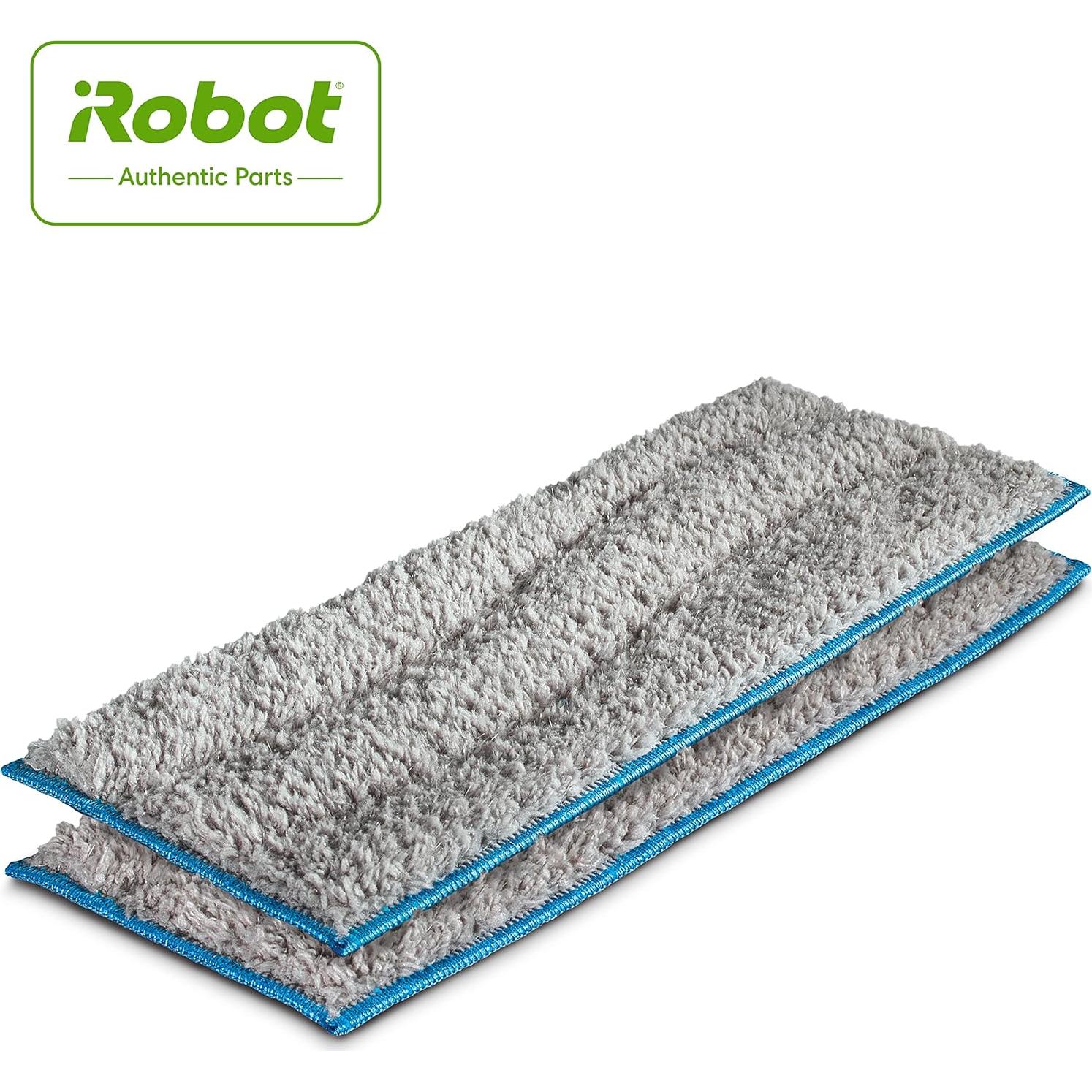 iRobot Braava Jet M6 (6110) Ultimate Robot Mop and m Series Washable Wet Mopping Pads, (2-Pack)