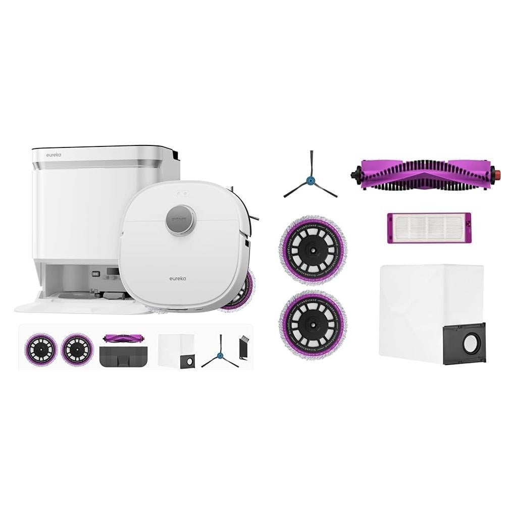 Robot Aspirador Eureka J15 Pro Ultra Blanco + Kit Accesorios