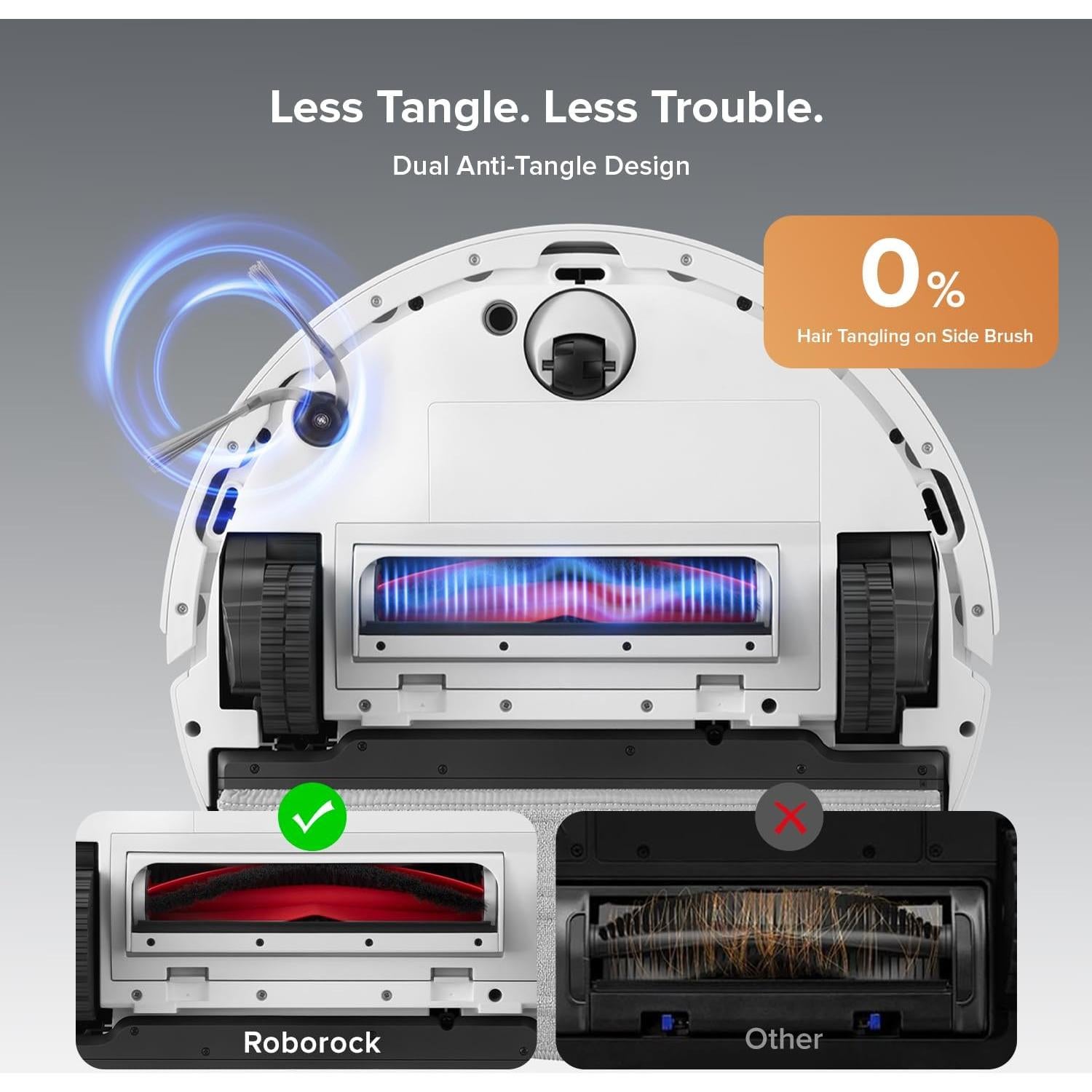 Robot Aspiradora y Mopa Roborock Q10 S5+ Blanca 10,000 Pa