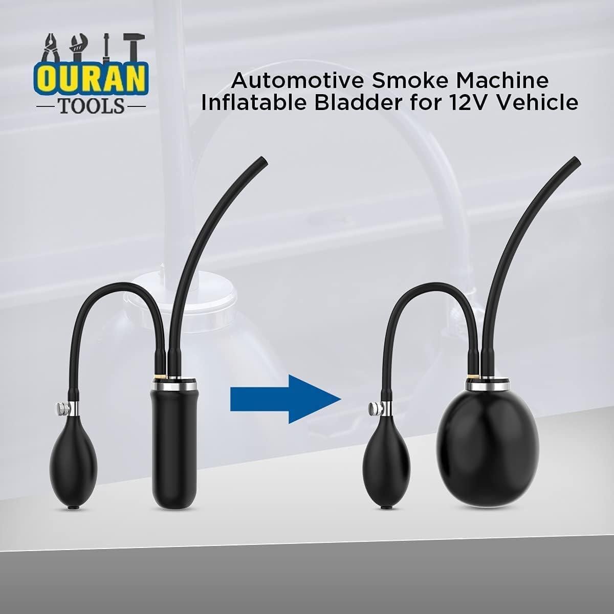 Válvula de aire inflable OURANTOOLS para pruebas de humo