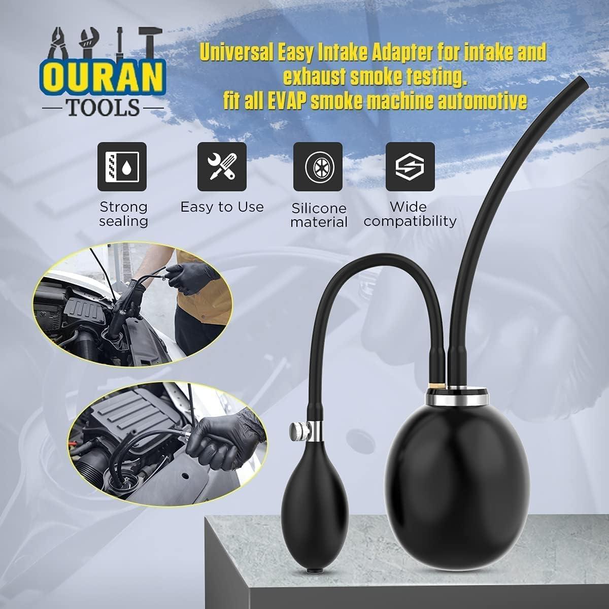 Válvula de aire inflable OURANTOOLS para pruebas de humo