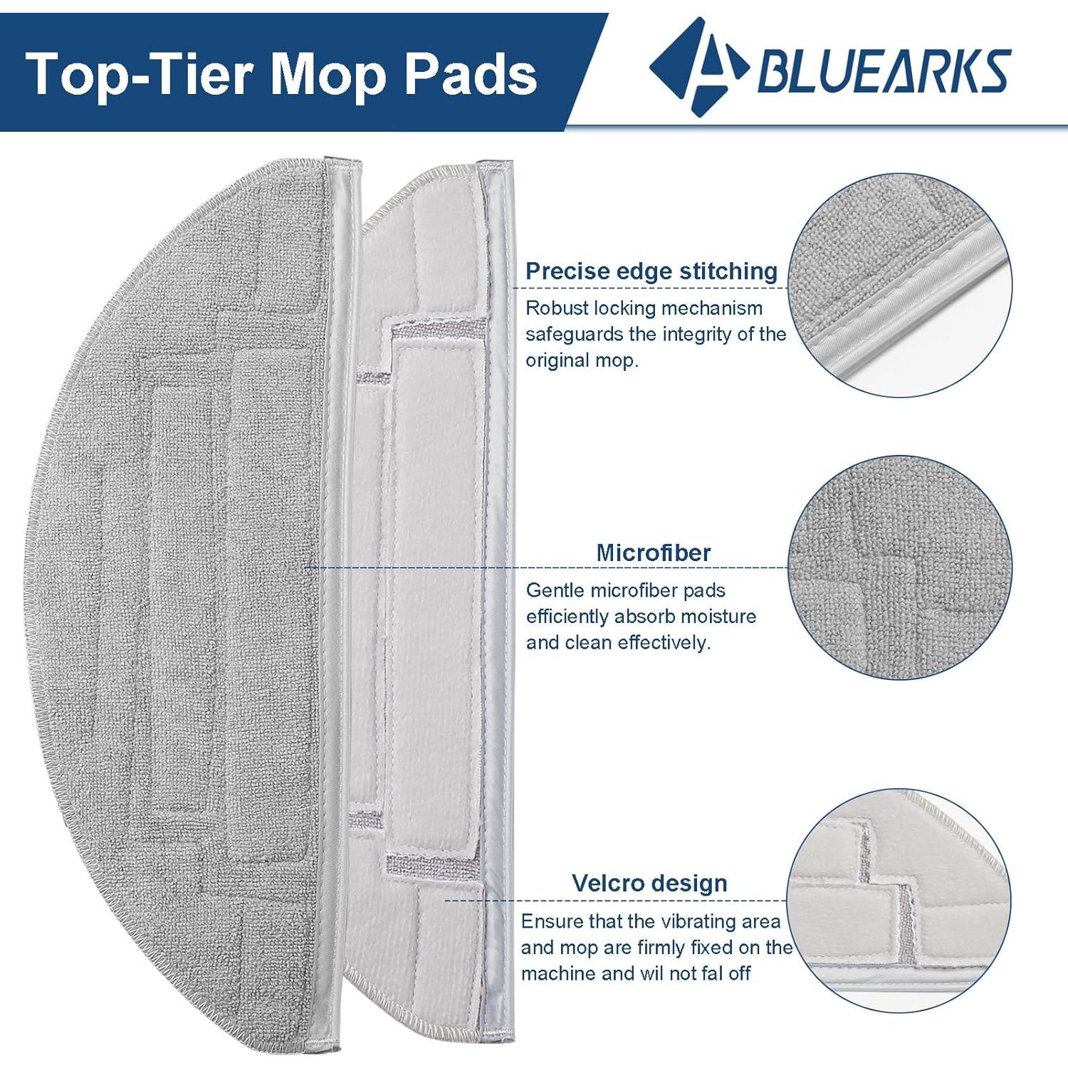 Paquete de 6 almohadillas de trapeador Roborock S8 Pro Ultra