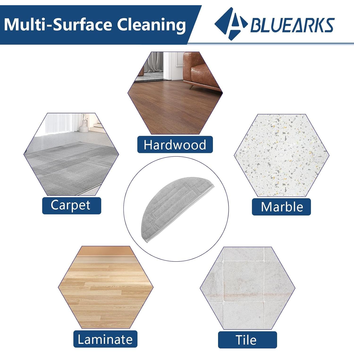 Paquete de 6 almohadillas de trapeador Roborock S8 Pro Ultra