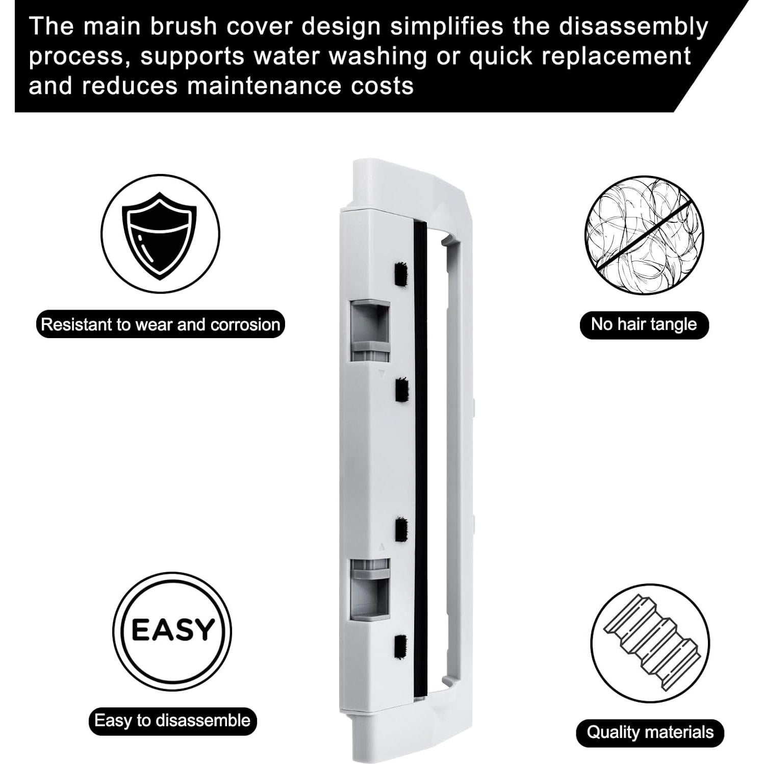 Cubierta de Cepillo Principal Fixbetter para Roborock Qrevo