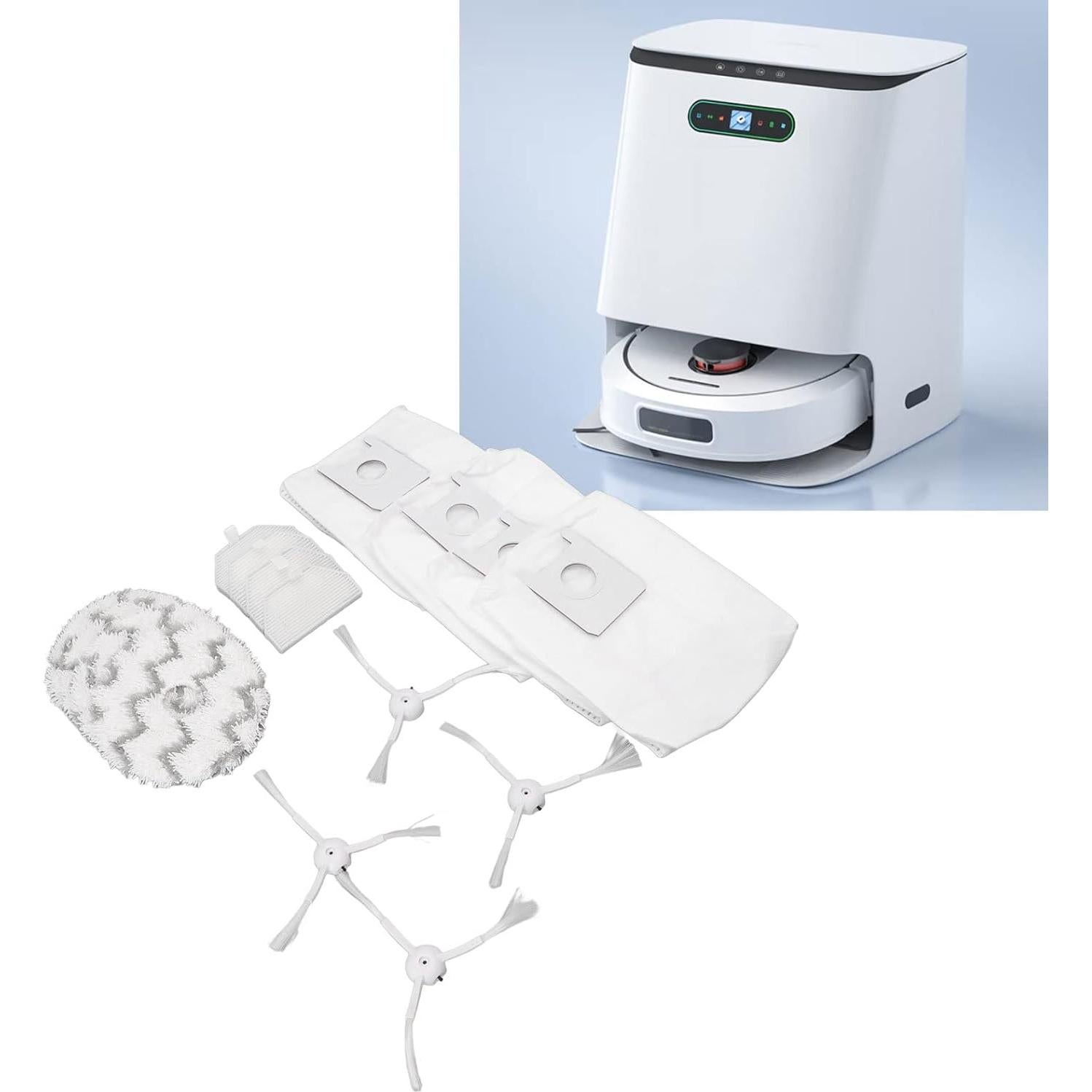 Accesorios para Aspiradora Robot Roidmi EVA SDJ06RM - 4 Bolsas, 4 Filtros, 4 Cepillos