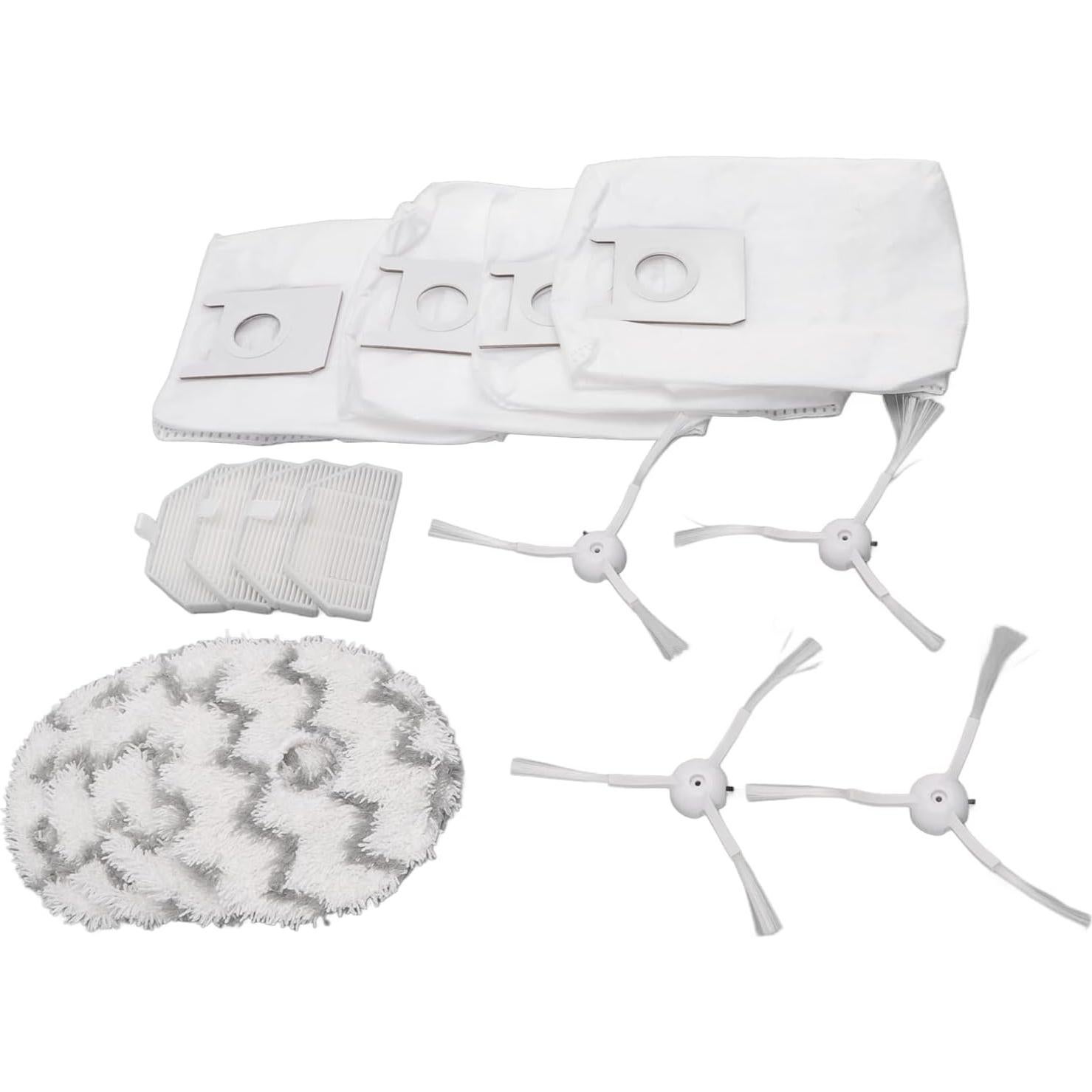 Accesorios para Aspiradora Robot Roidmi EVA SDJ06RM - 4 Bolsas, 4 Filtros, 4 Cepillos