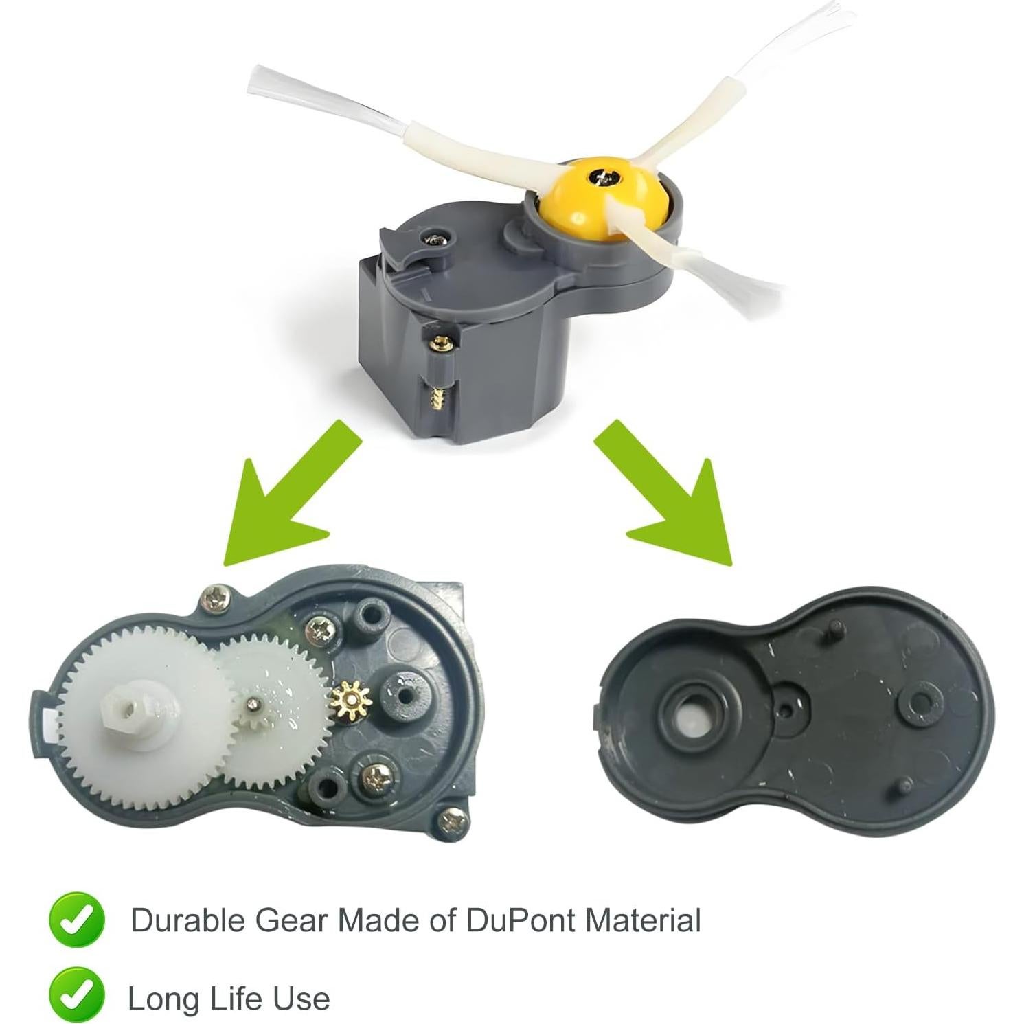 Motor de Reemplazo para iRobot Roomba 500 600 700 800 900 - Engranaje Duradero