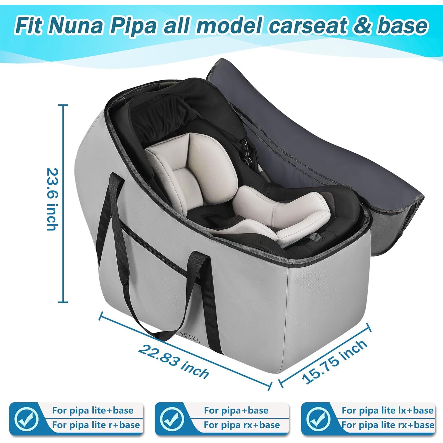 Bolsa de Viaje SCTEL para Asiento de Auto 40x58x60cm