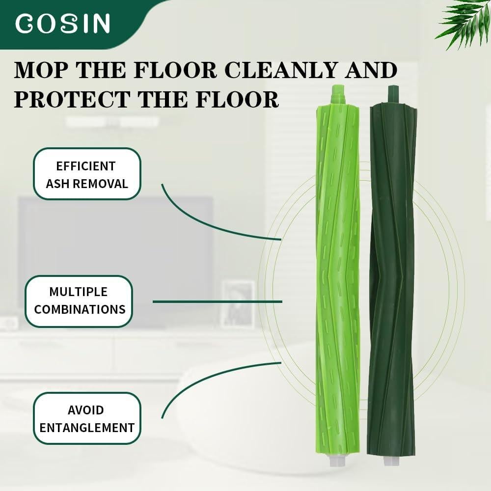 Kit de Repuesto COSIN para Roomba S9/S9+ - 2 Cepillos, 10 Filtros
